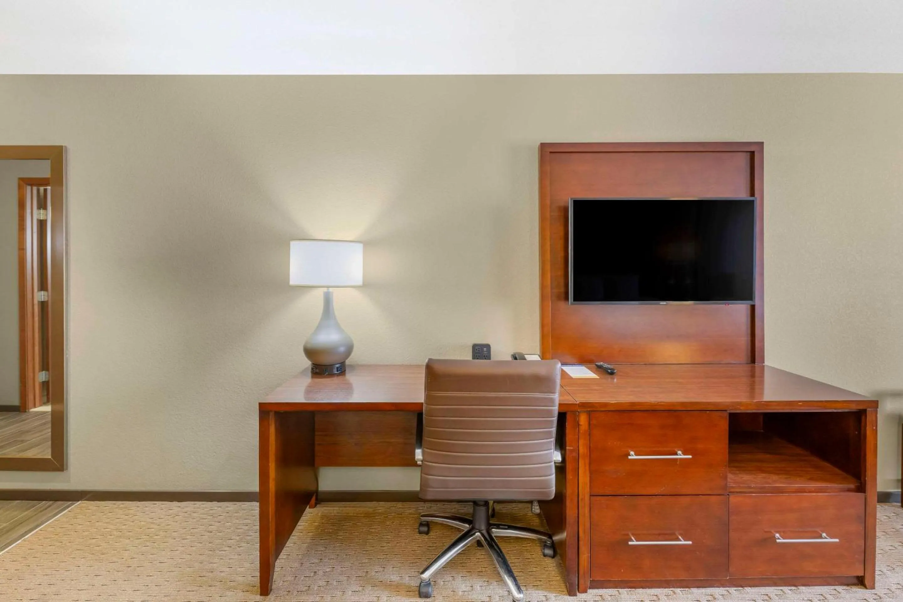 TV and multimedia in Comfort Suites Carlsbad