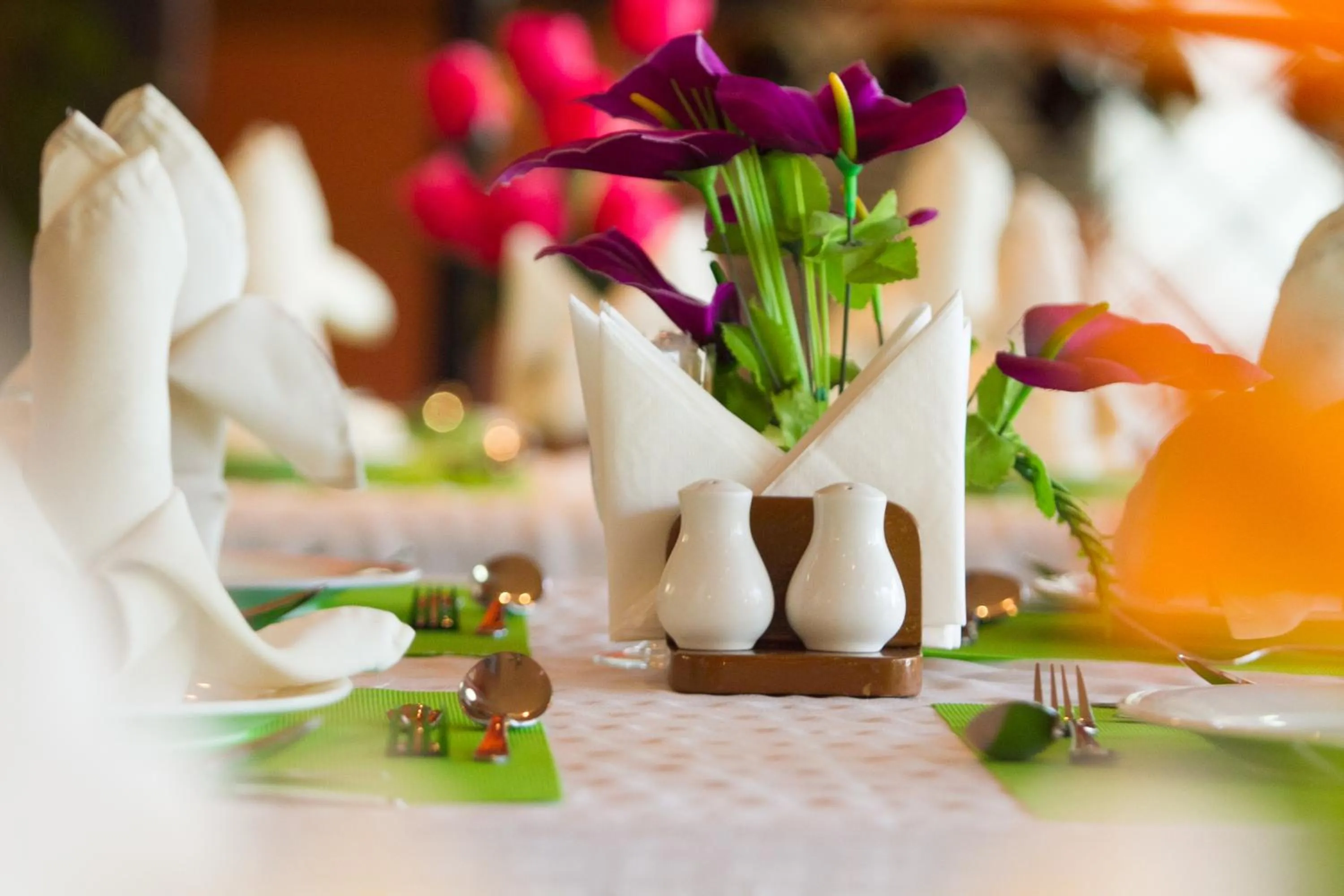 Dining area in Hideaway Hotel