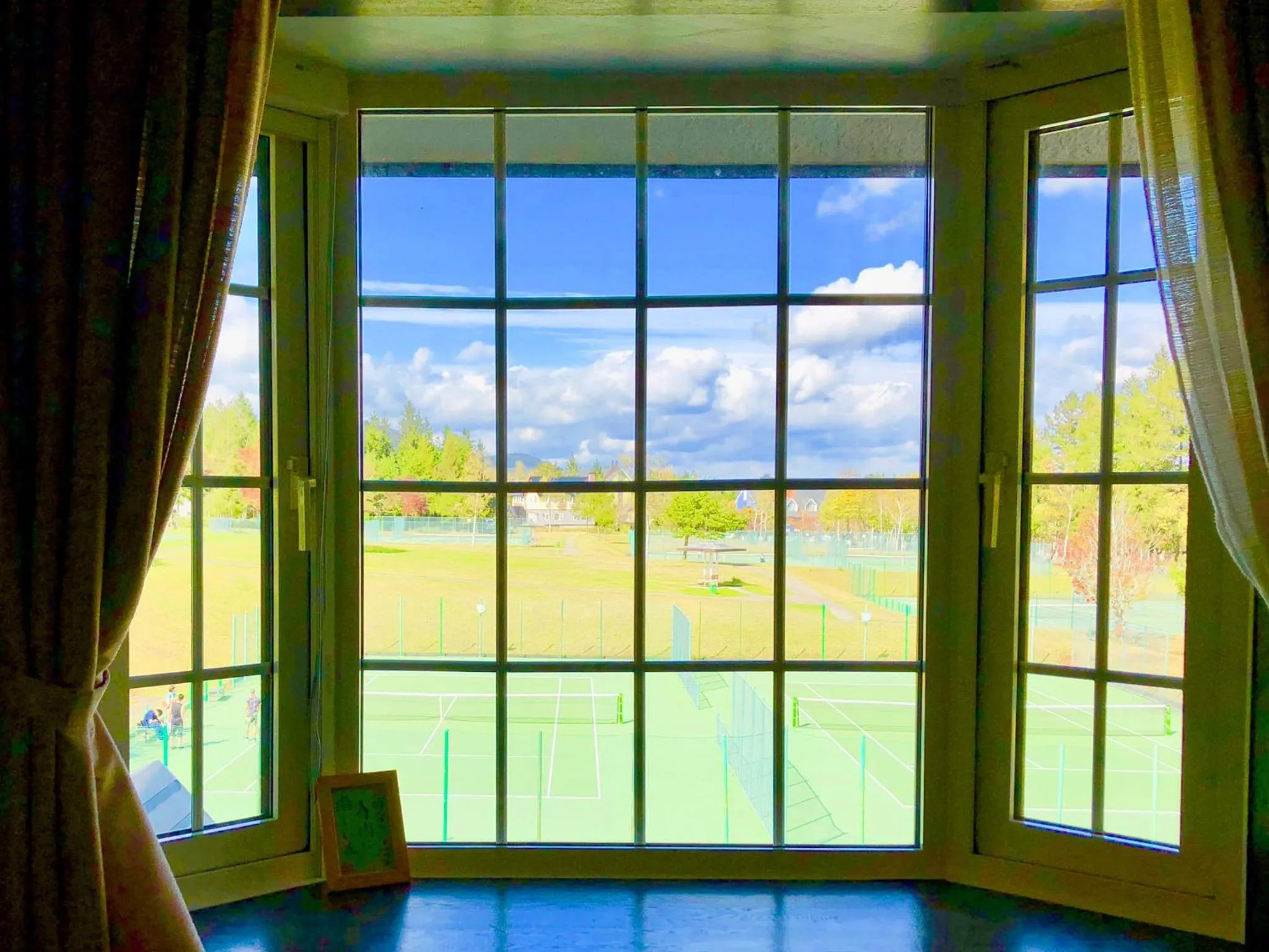 Garden view in Appi Life is Beautiful