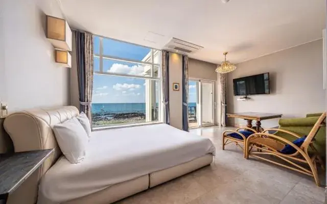 Bed in Hotel White House Bed in Hotel White House