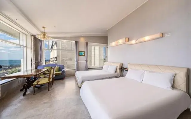 Bed in Hotel White House Bed in Hotel White House