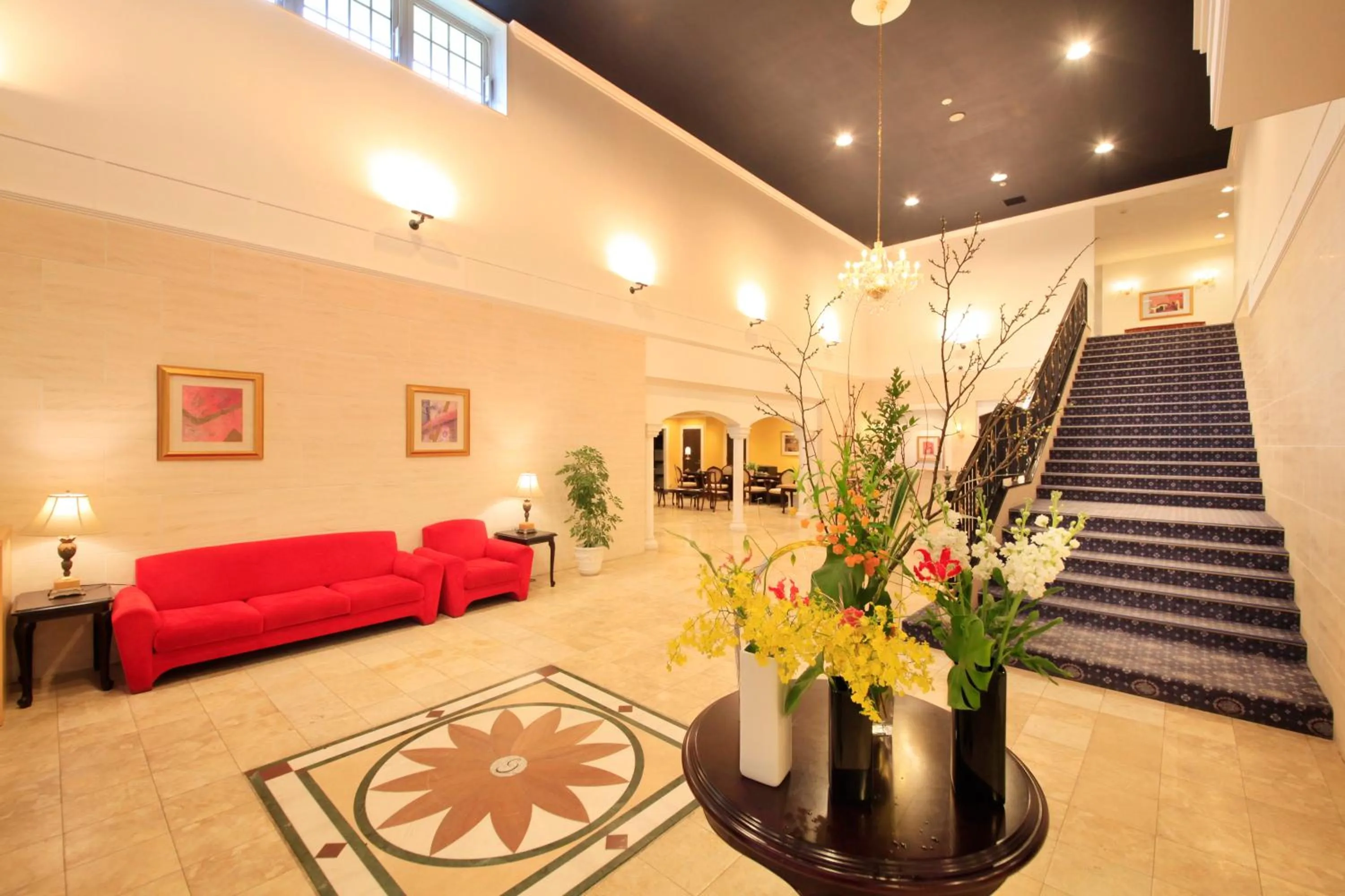 Lobby or reception in Yutorelo Karuizawa Hotel