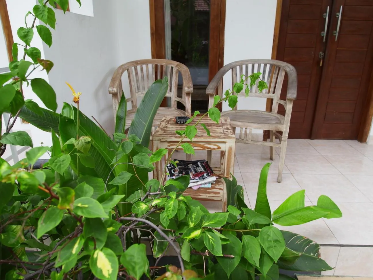 Balcony/Terrace in Nyoman Guesthouse and Grill
