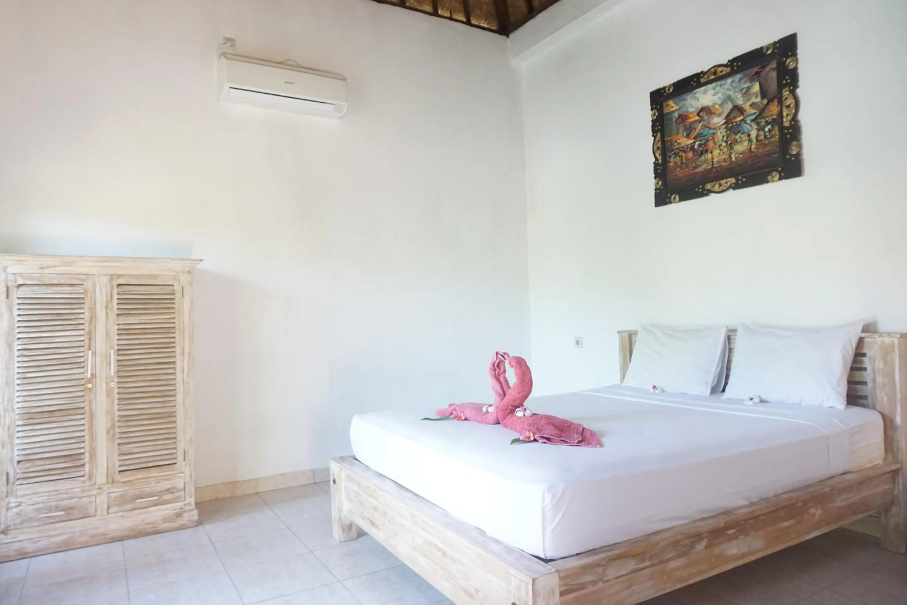 Bedroom, Bed in Nyoman Guesthouse and Grill