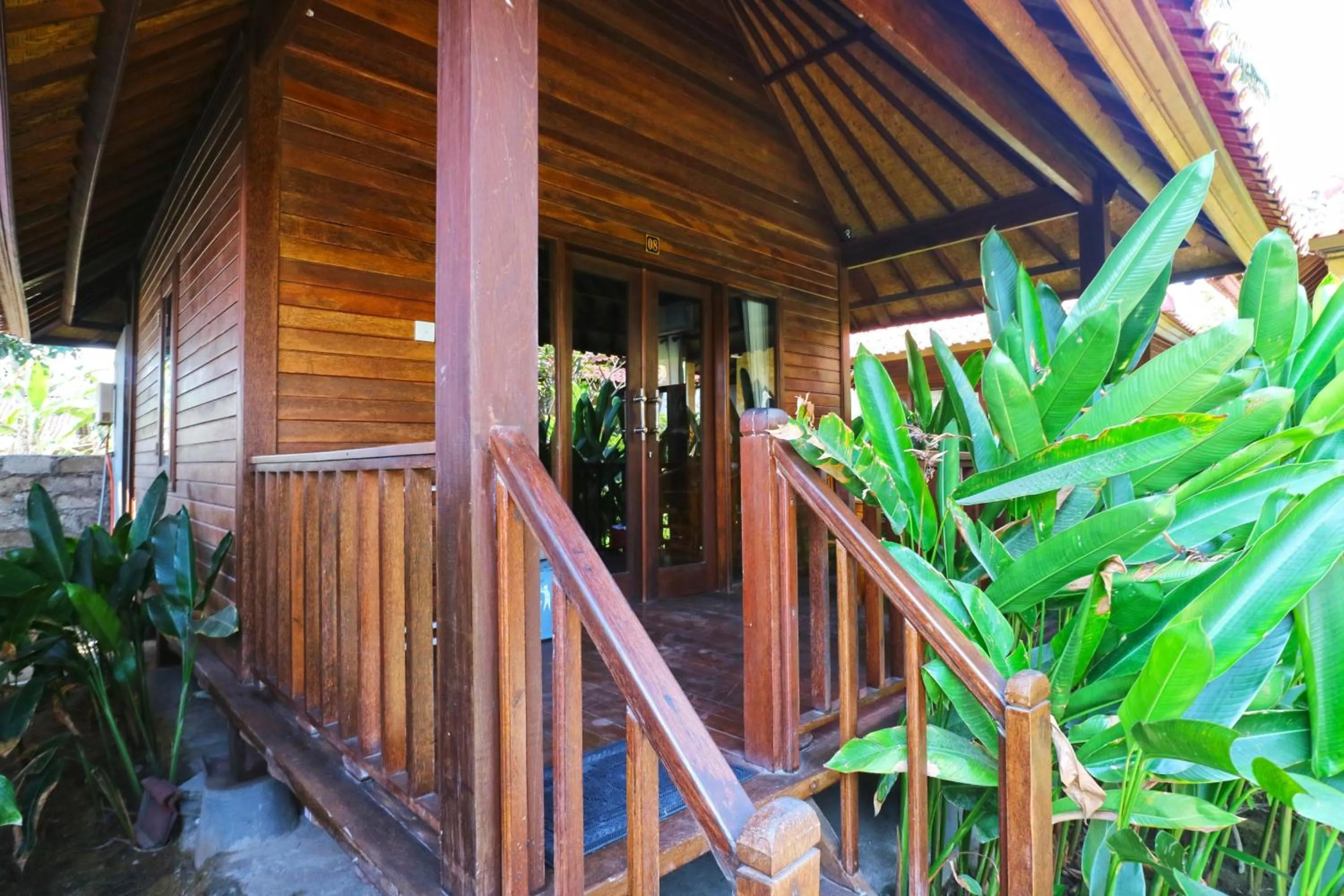 Property building in Nyoman Guesthouse and Grill