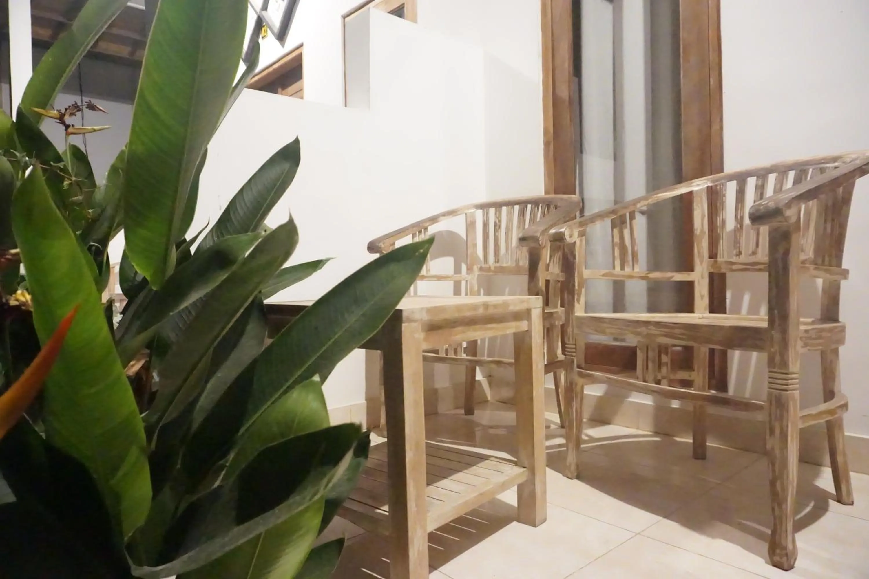 Balcony/Terrace in Nyoman Guesthouse and Grill