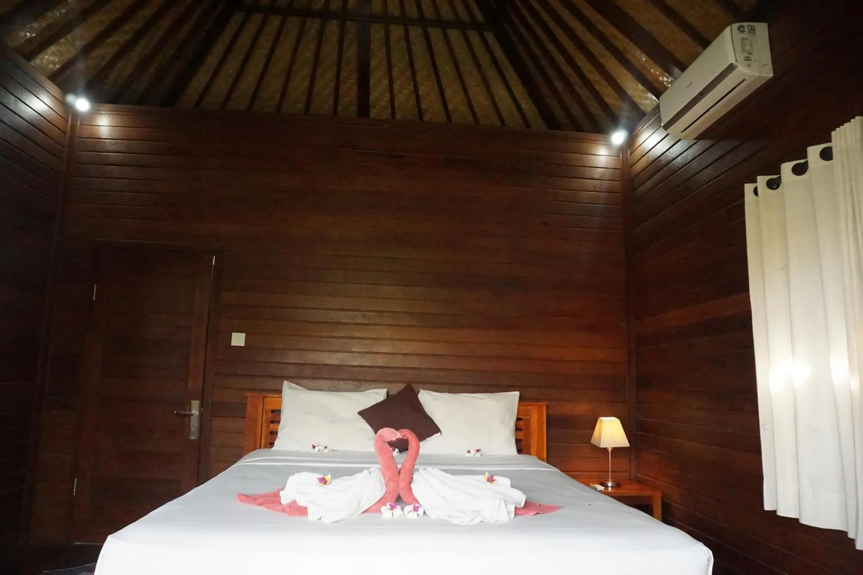 Bedroom, Bed in Nyoman Guesthouse and Grill