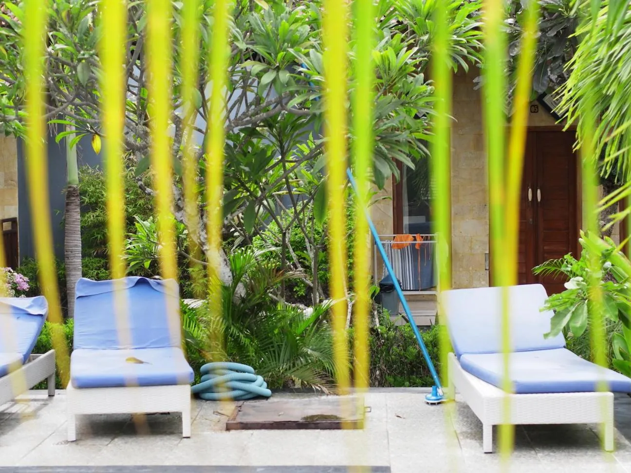 Patio in Nyoman Guesthouse and Grill