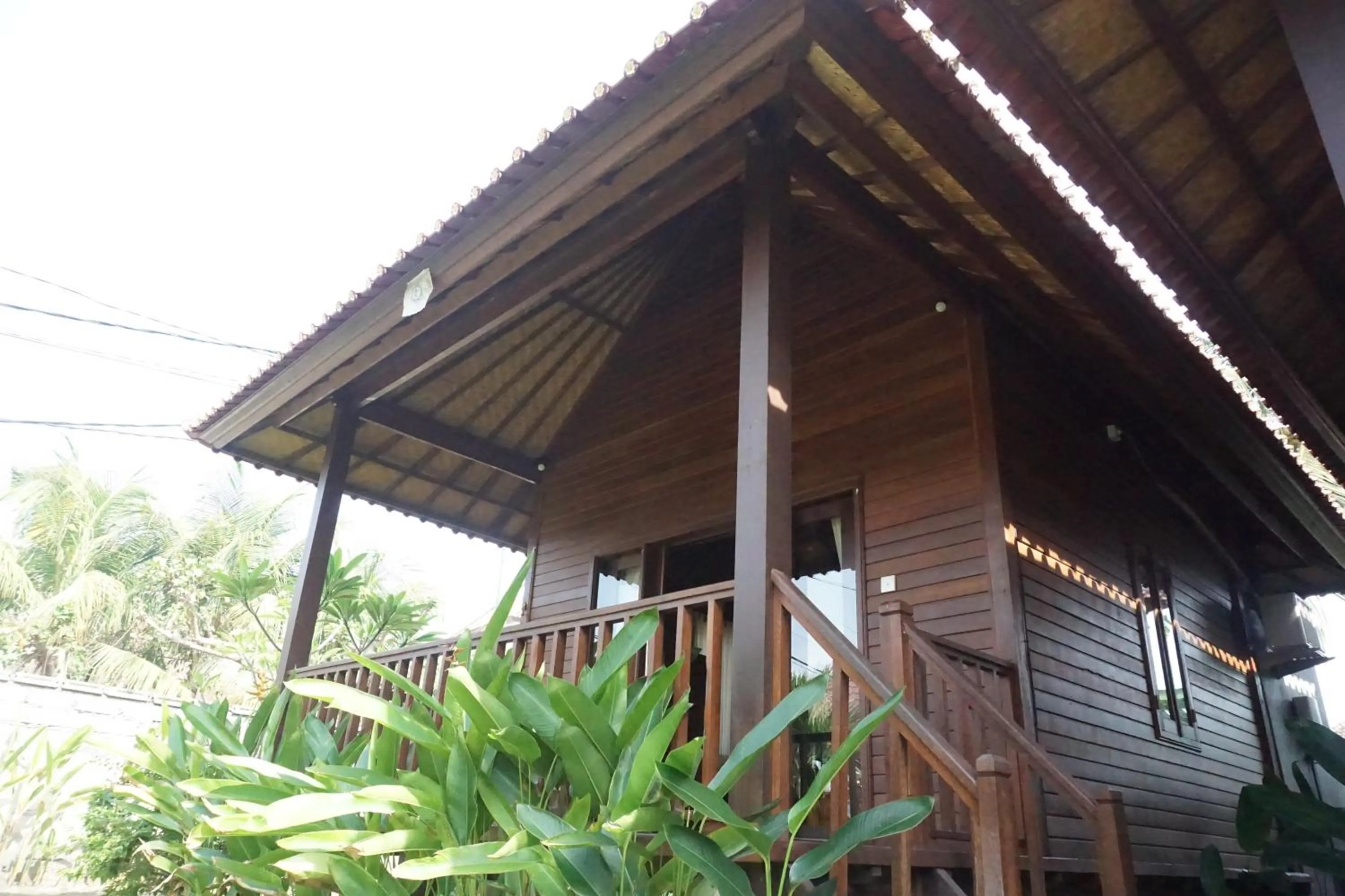 Facade/entrance in Nyoman Guesthouse and Grill