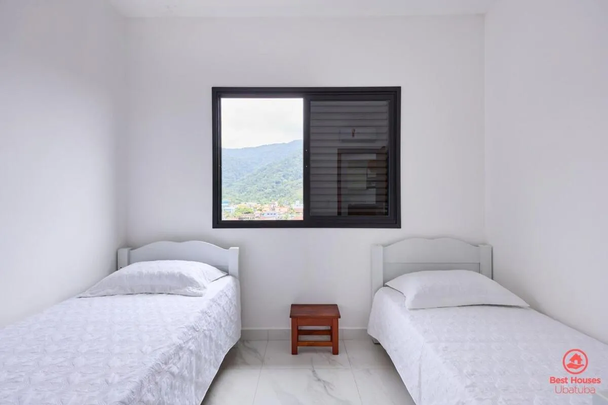 Bed in BH42 · BH42: Cobertura com AR, Churrasqueira e Piscina