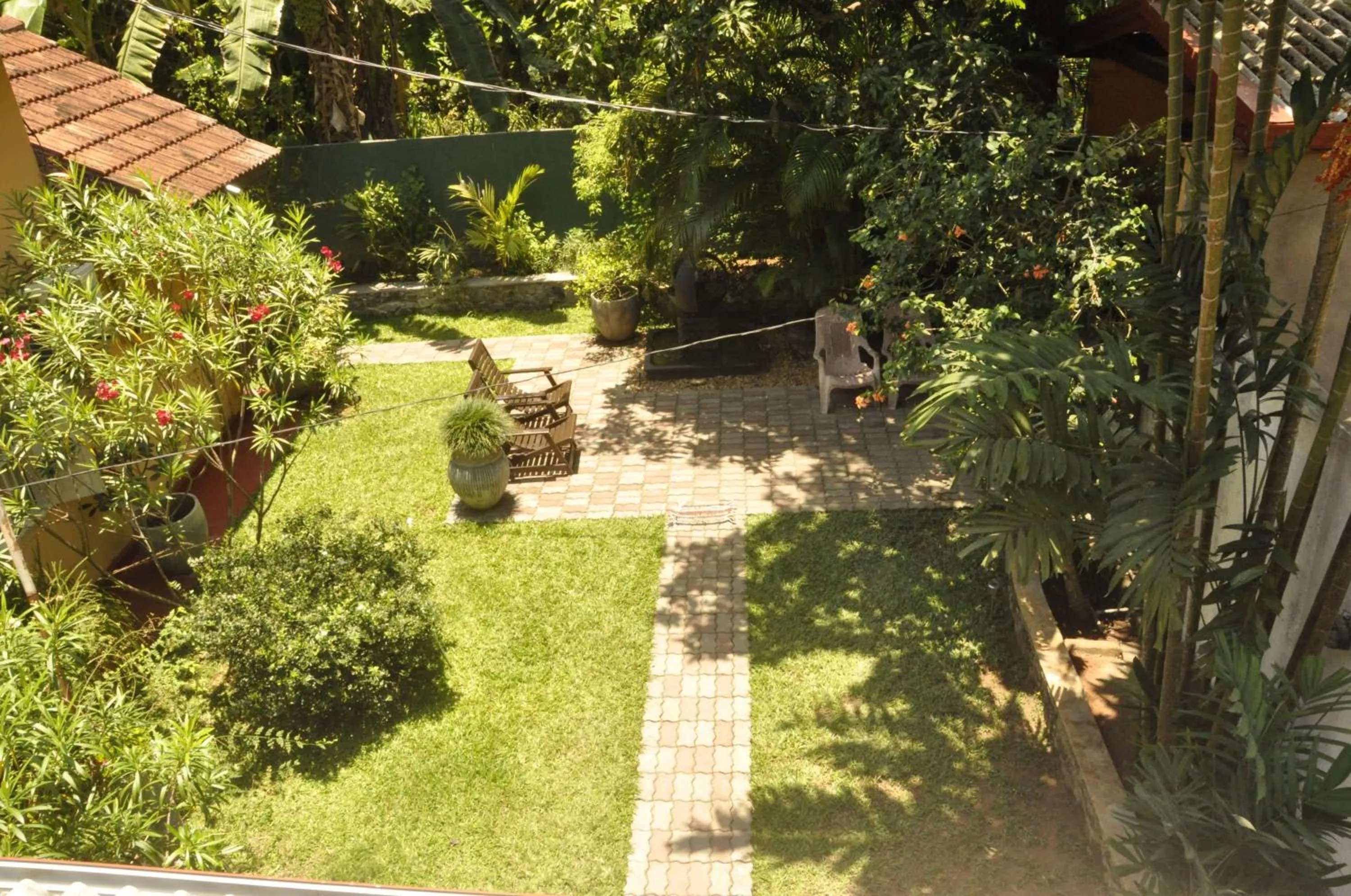 Garden in Green Villa Unawatuna