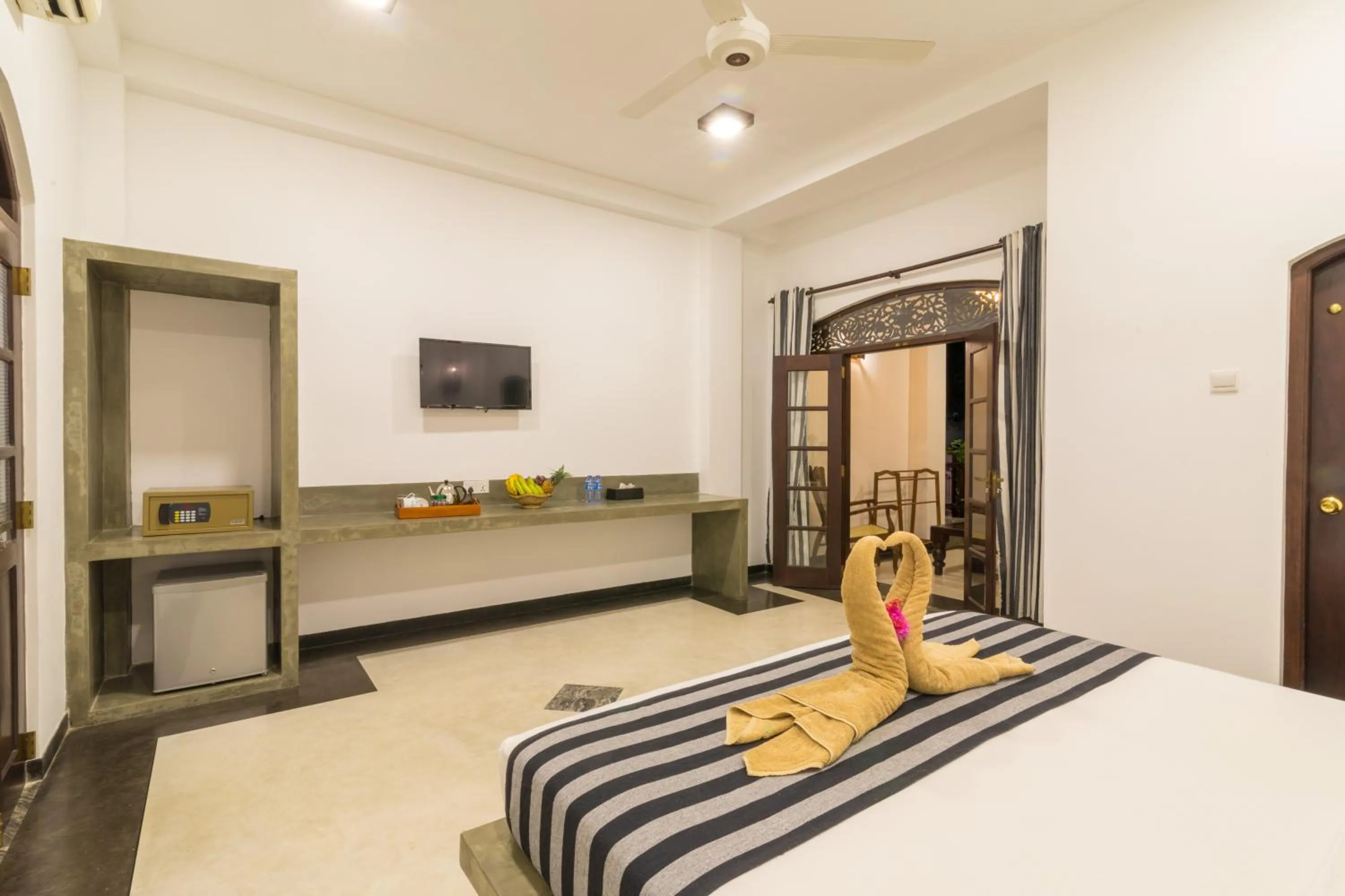 Photo of the whole room, Bed in Green Villa Unawatuna