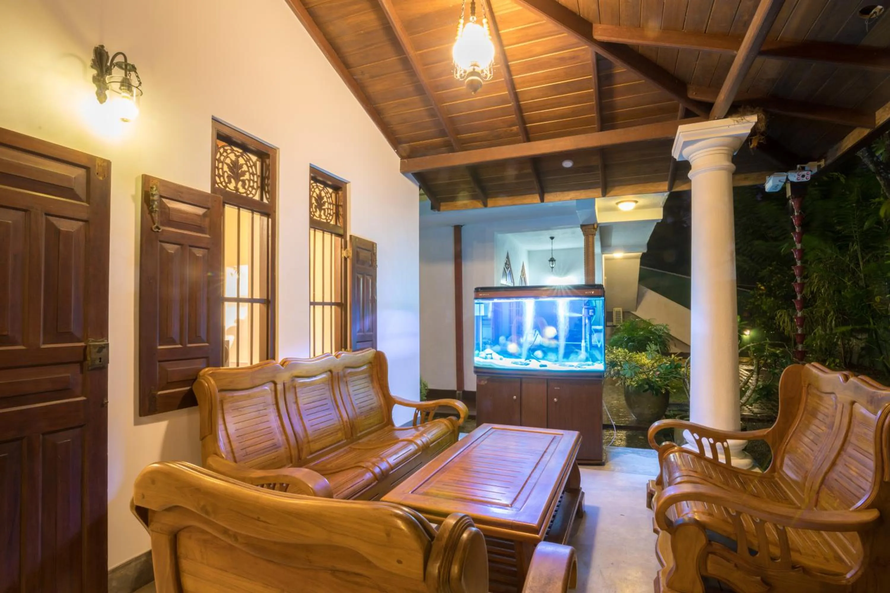 Living room in Green Villa Unawatuna