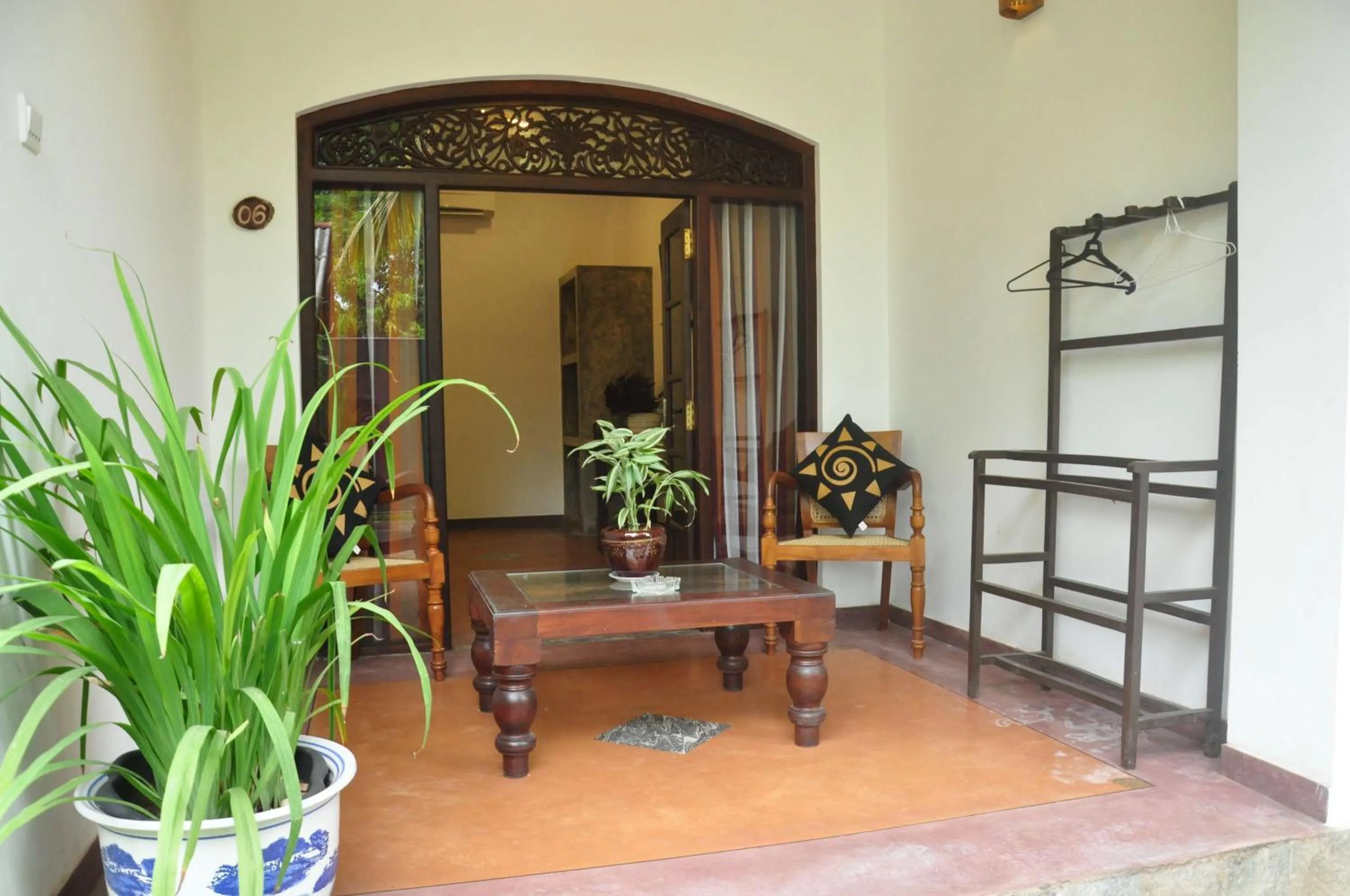 Balcony/Terrace in Green Villa Unawatuna