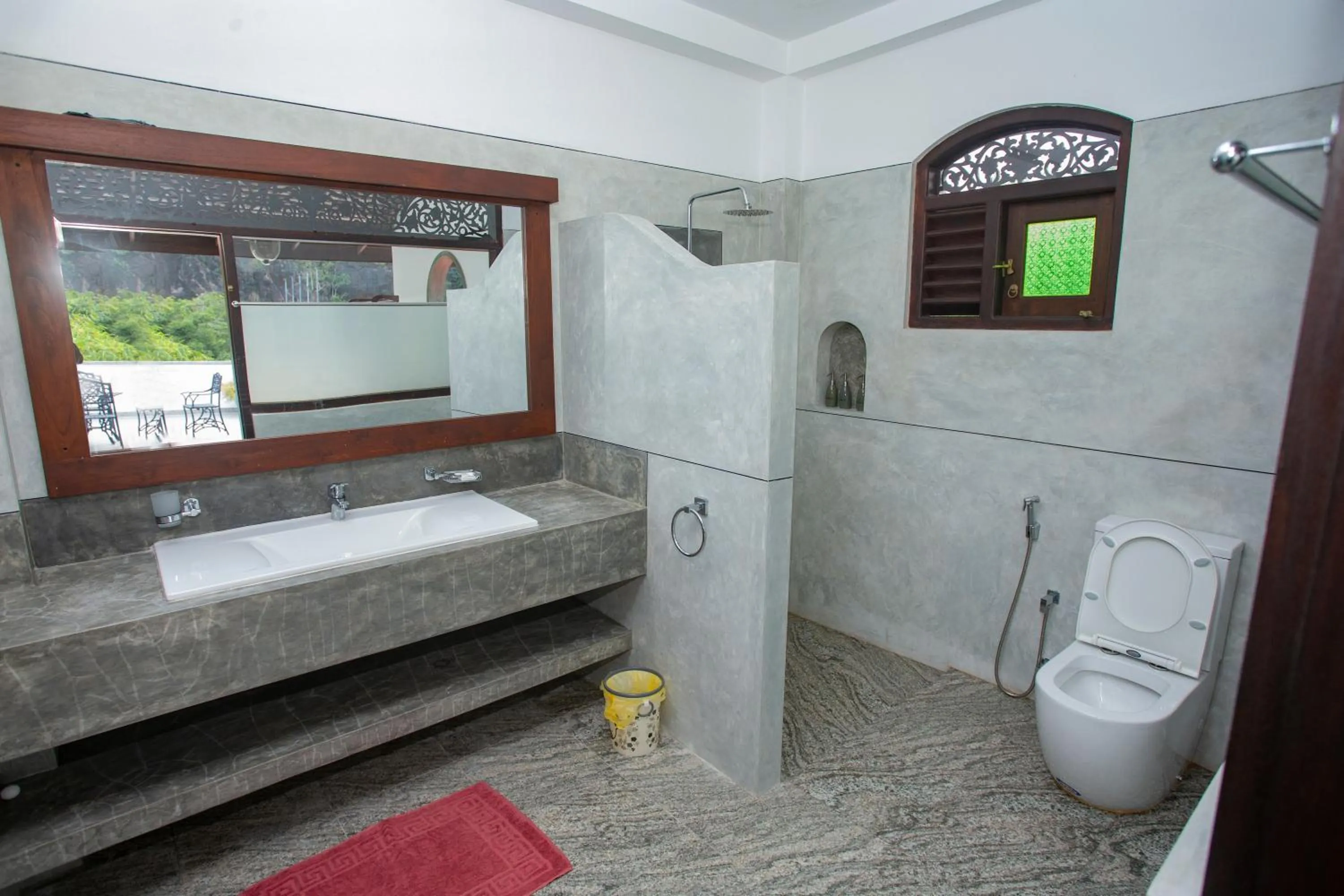 Bathroom in Green Villa Unawatuna