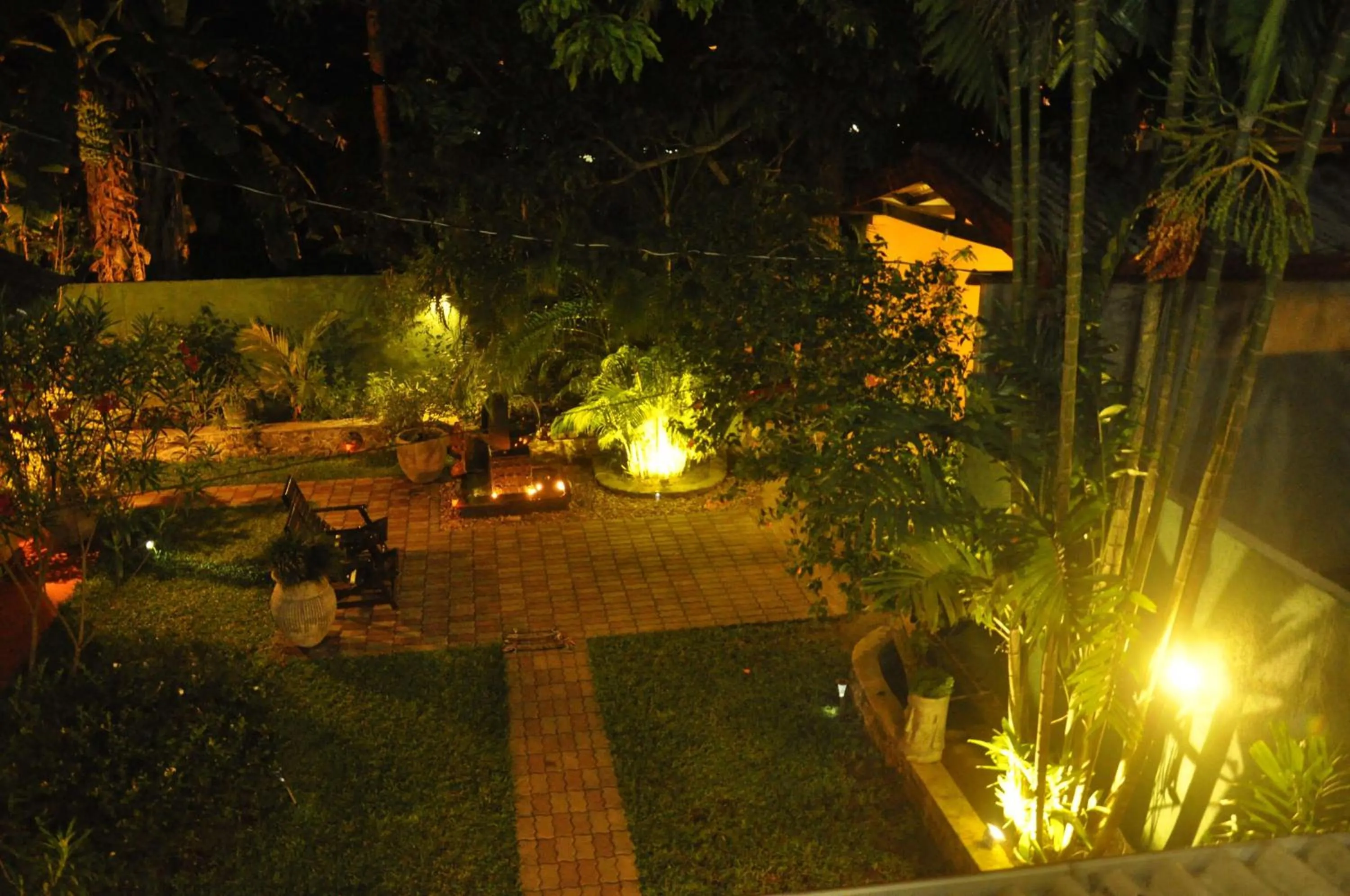 Garden in Green Villa Unawatuna