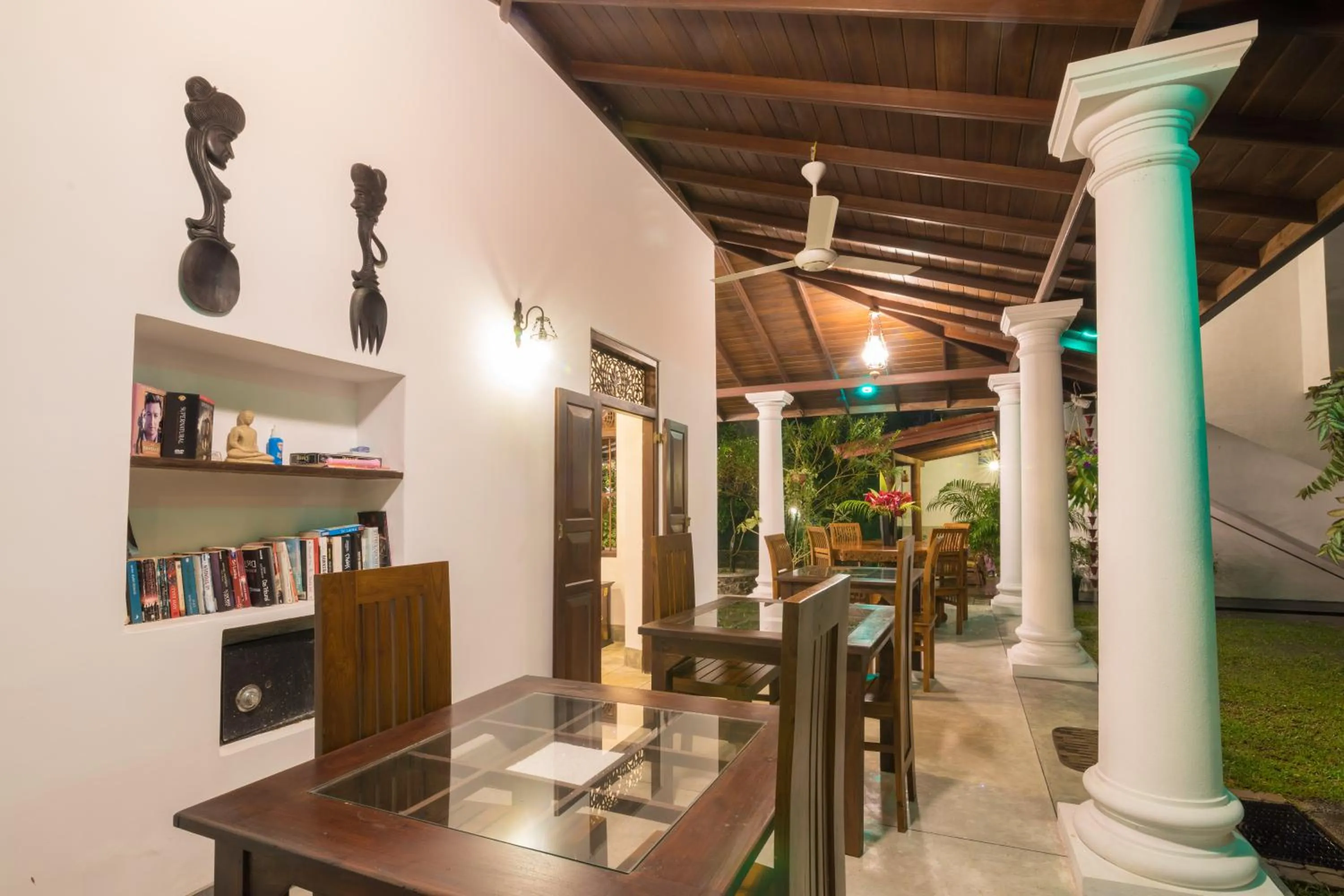 Dining area in Green Villa Unawatuna