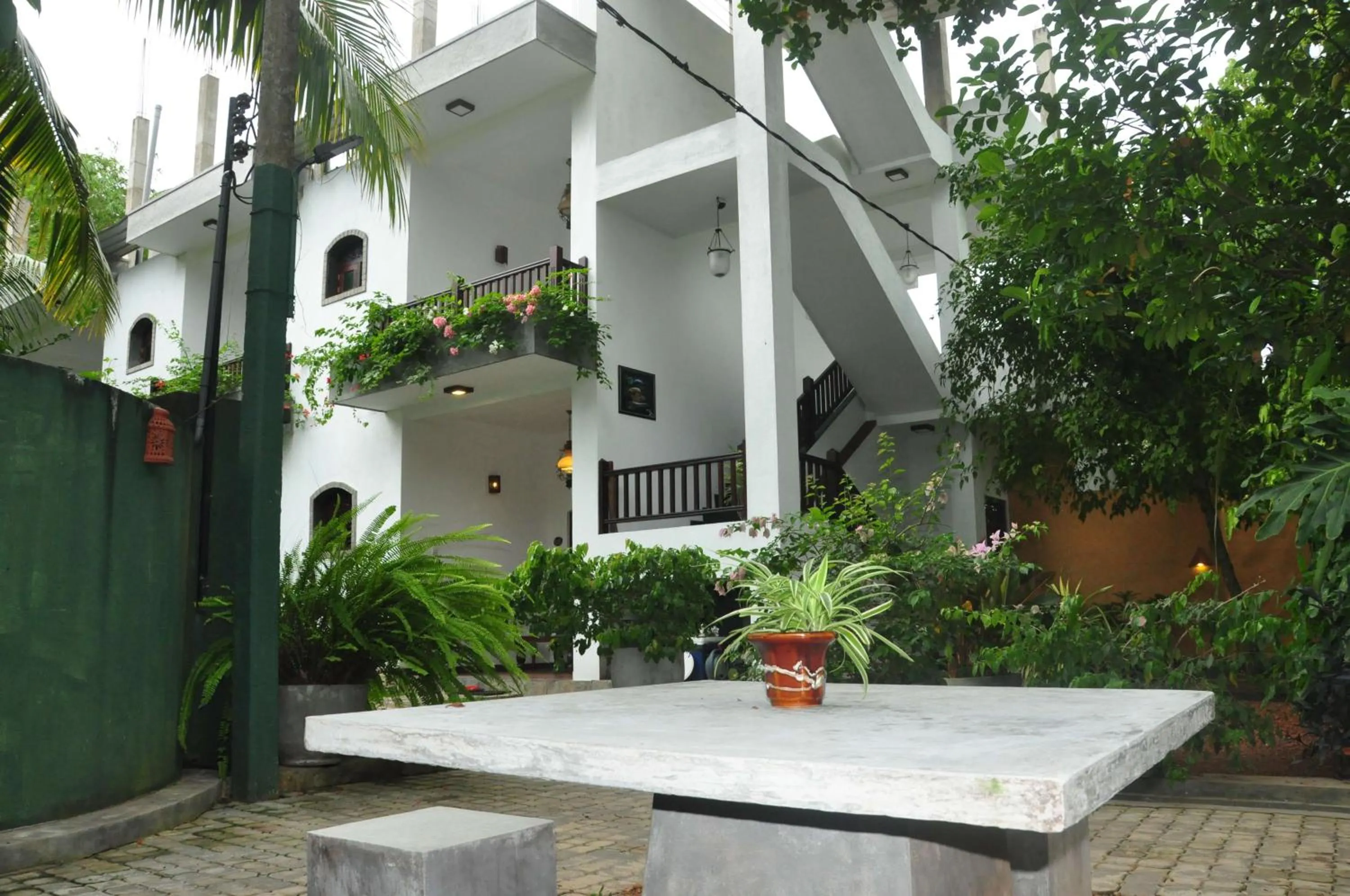 Facade/entrance in Green Villa Unawatuna