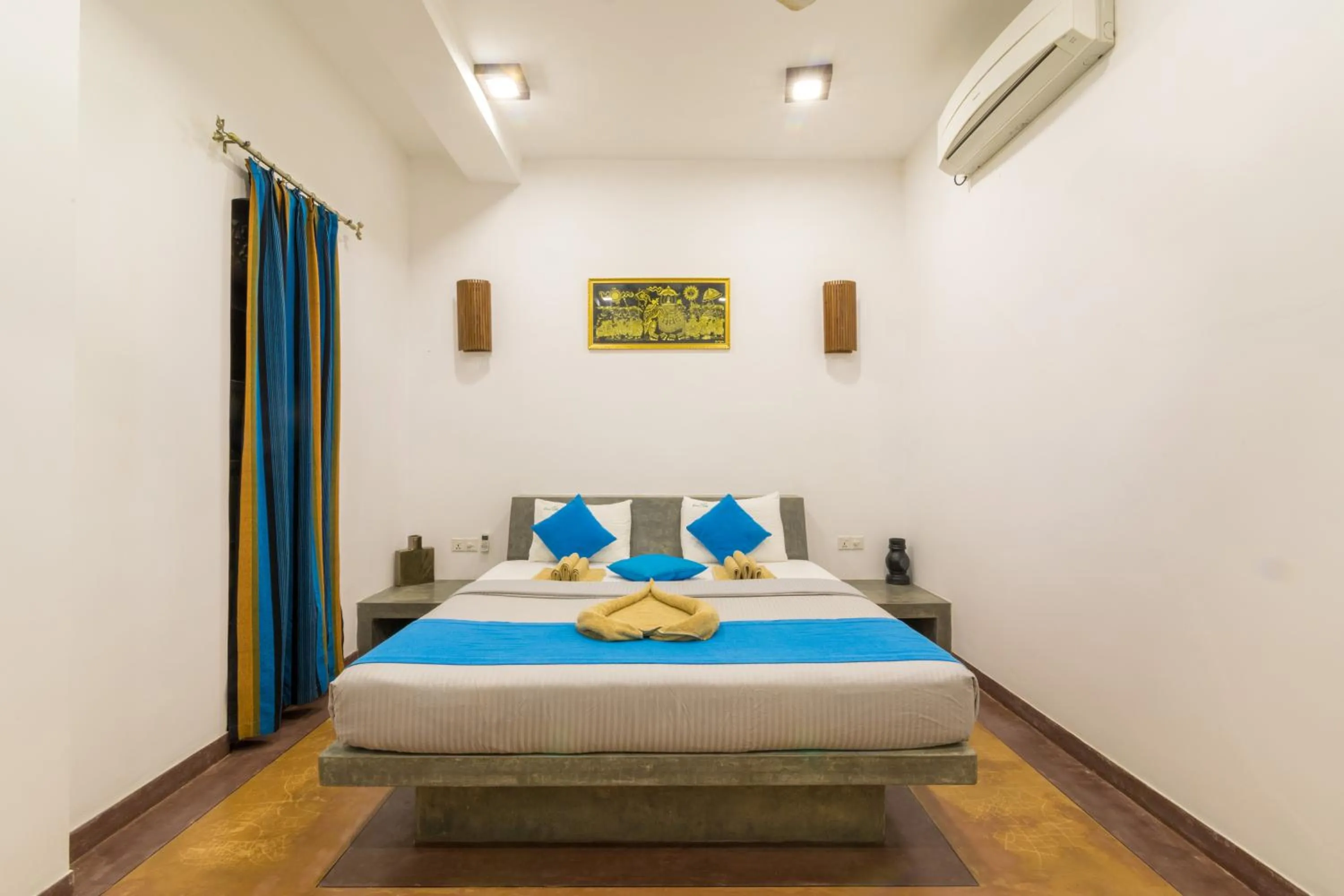 Photo of the whole room, Bed in Green Villa Unawatuna