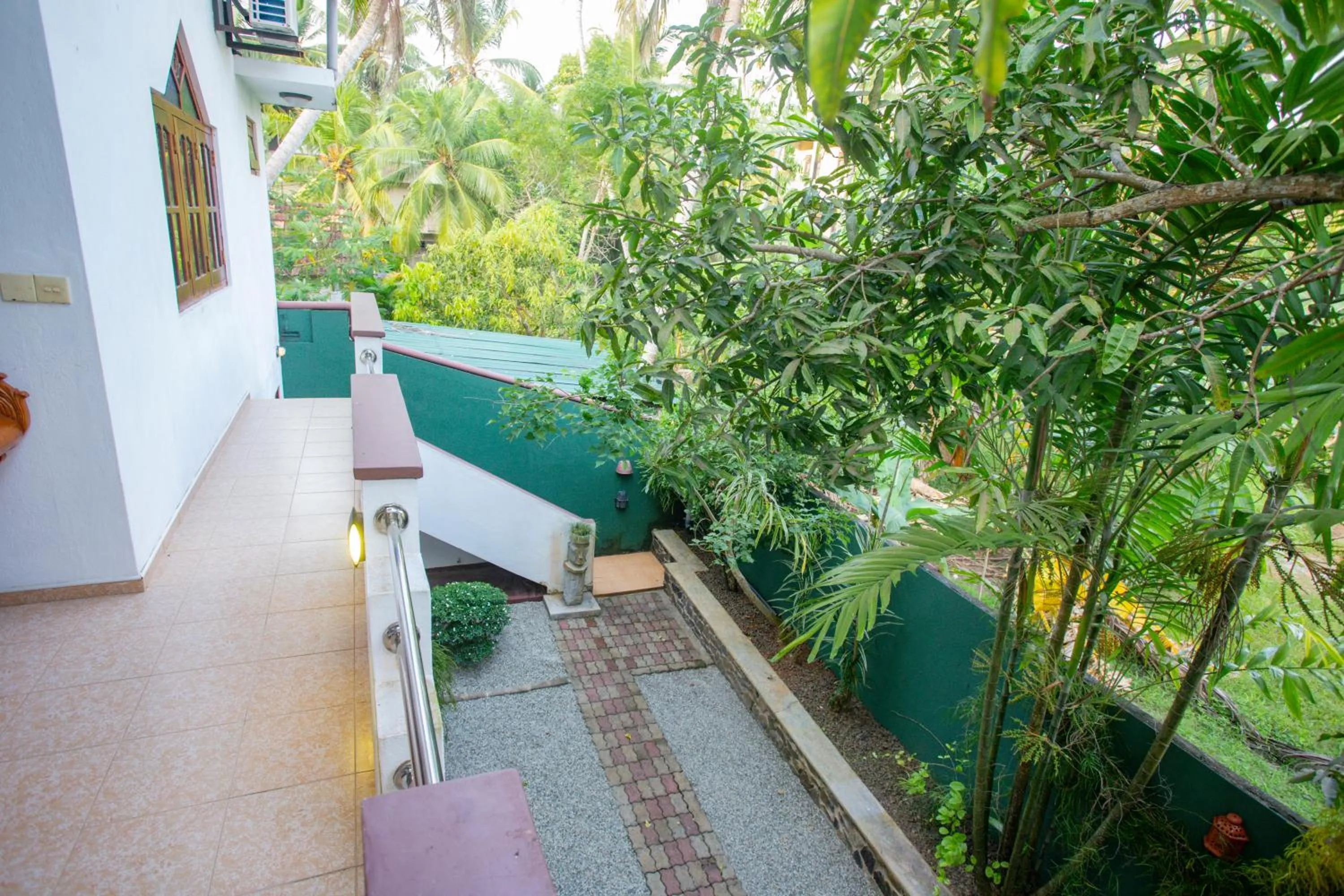 Garden view in Green Villa Unawatuna