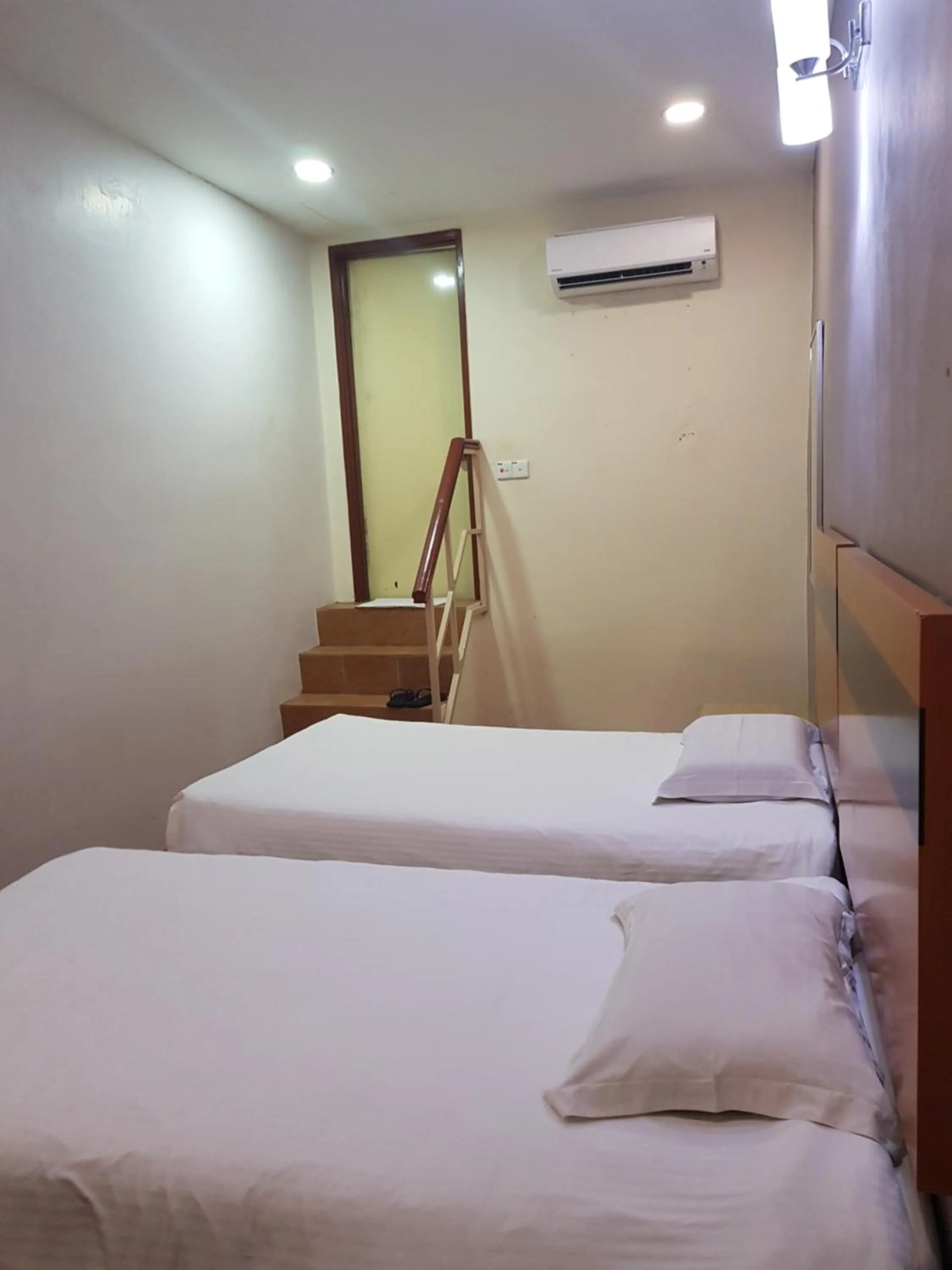 Bed in New City Hotel