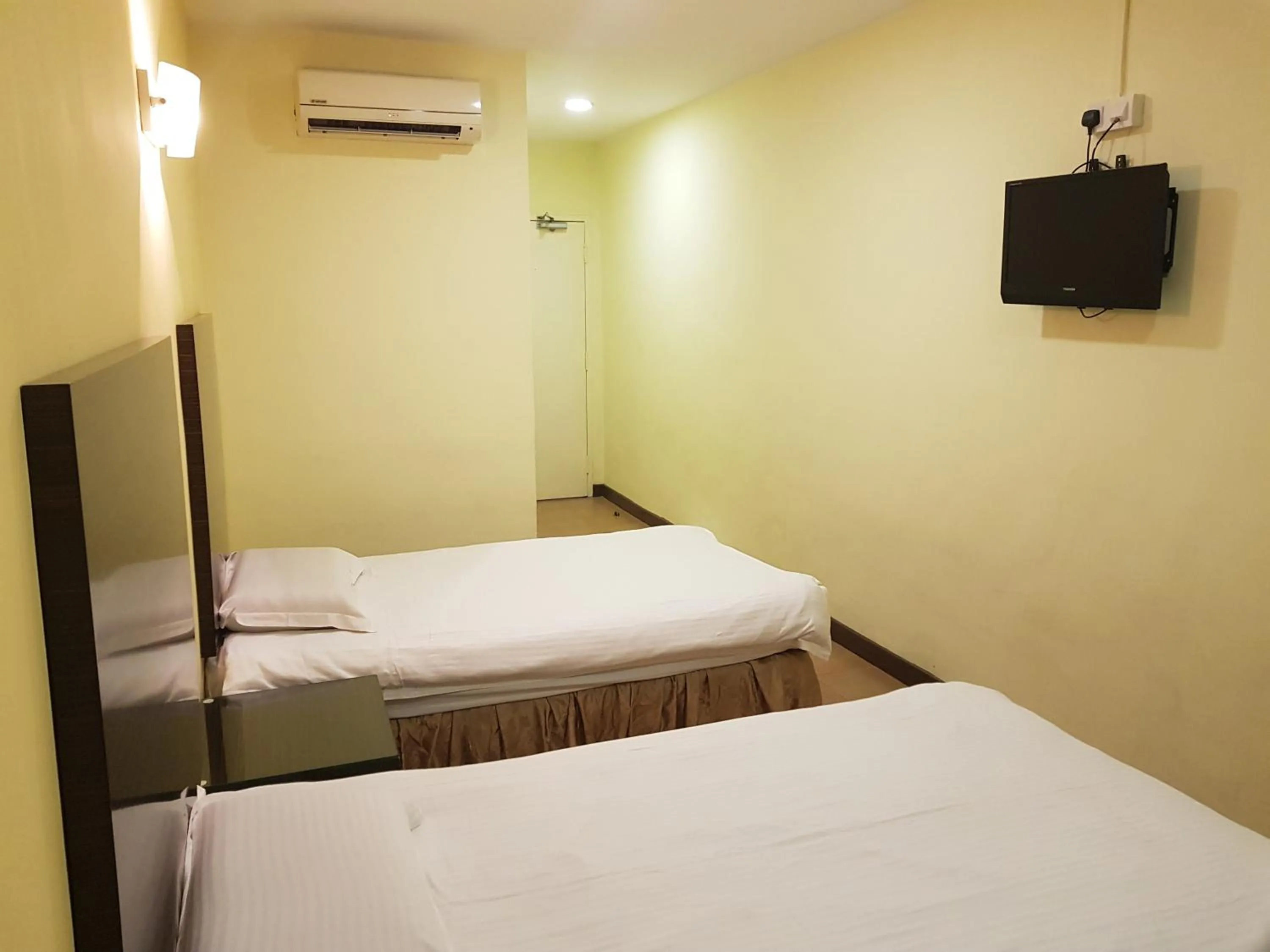 Bed in New City Hotel