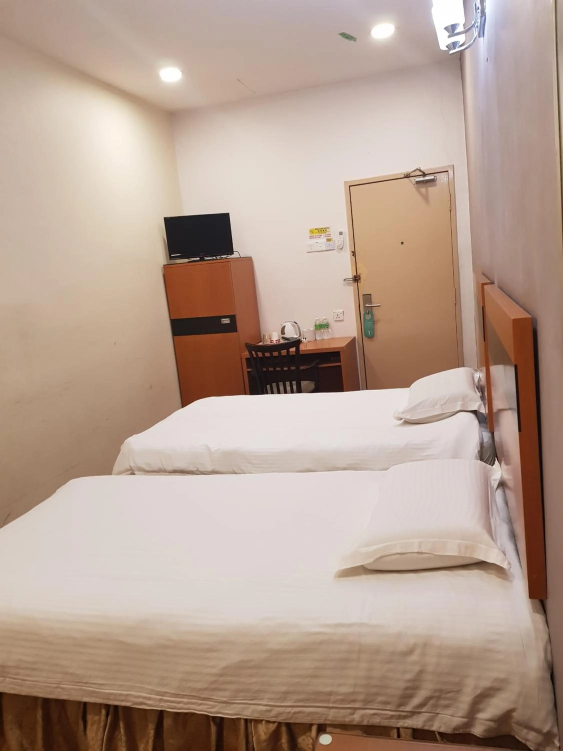 Bed in New City Hotel