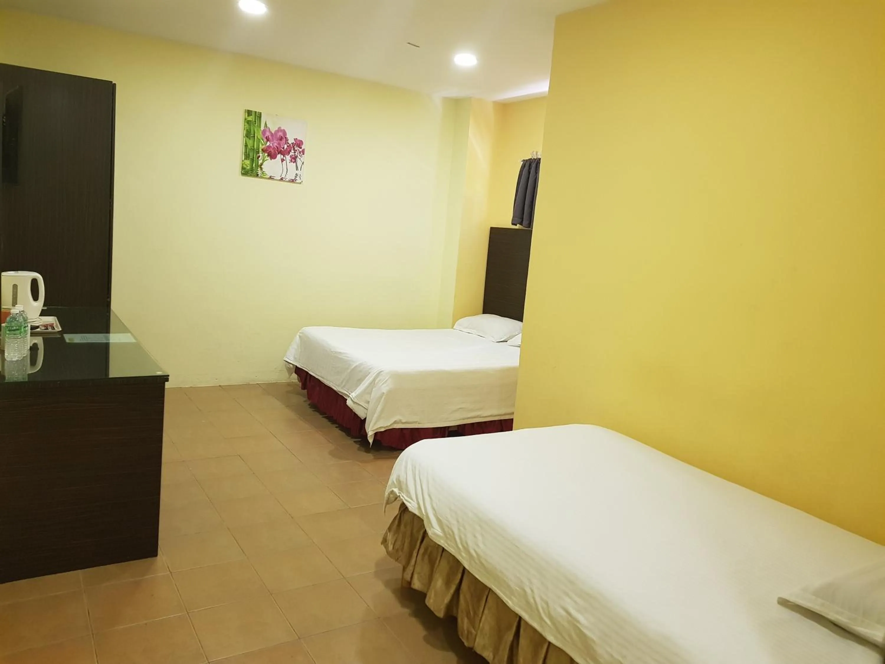 Bed in New City Hotel