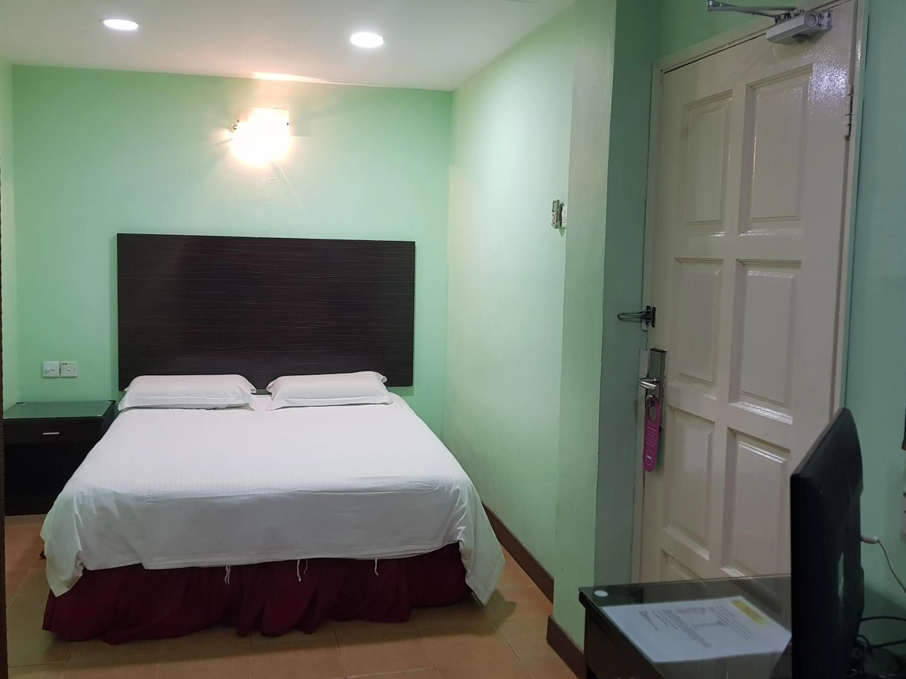 Bed in New City Hotel