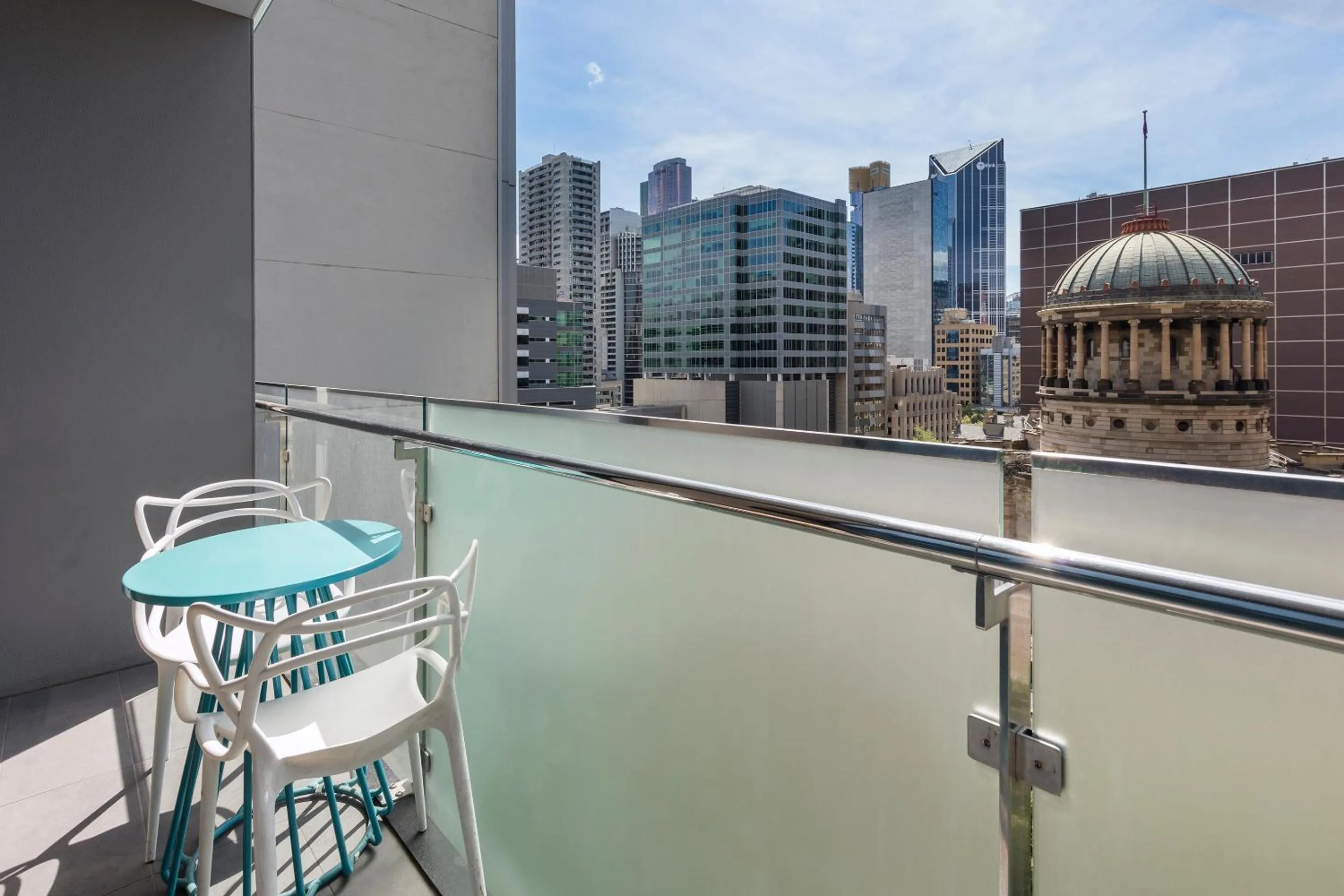Balcony/Terrace in Wyndham Hotel Melbourne