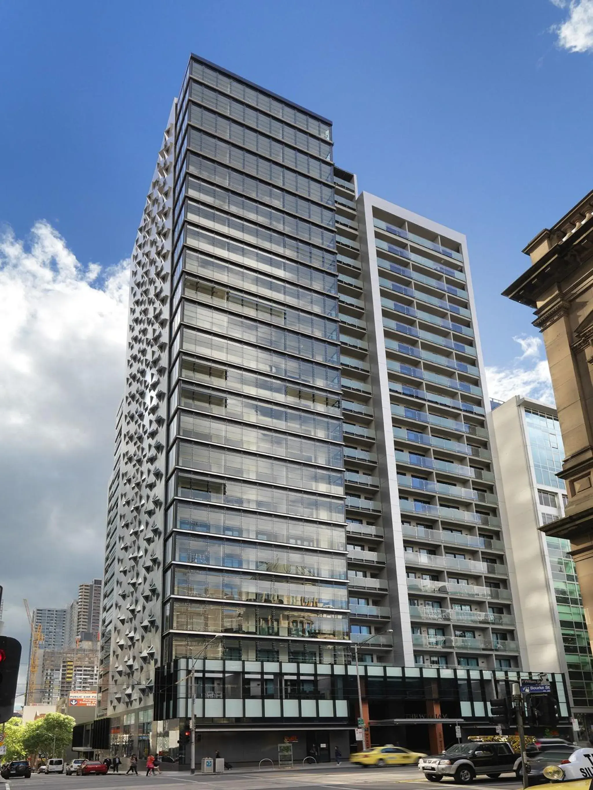 Facade/entrance in Wyndham Hotel Melbourne Facade/entrance in Wyndham Hotel Melbourne