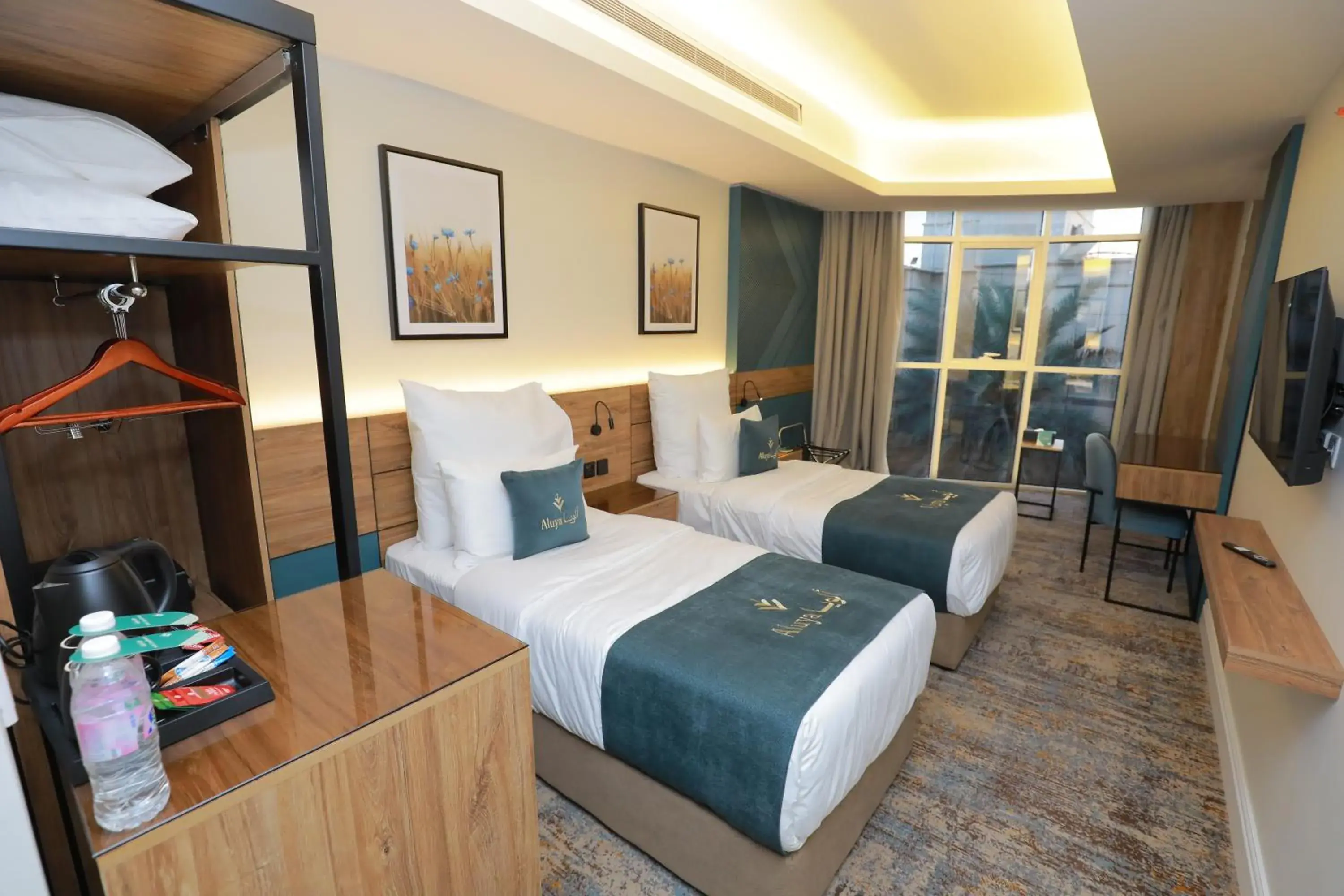 Standard Twin Room in Aluya Hotel Standard Twin Room in Aluya Hotel