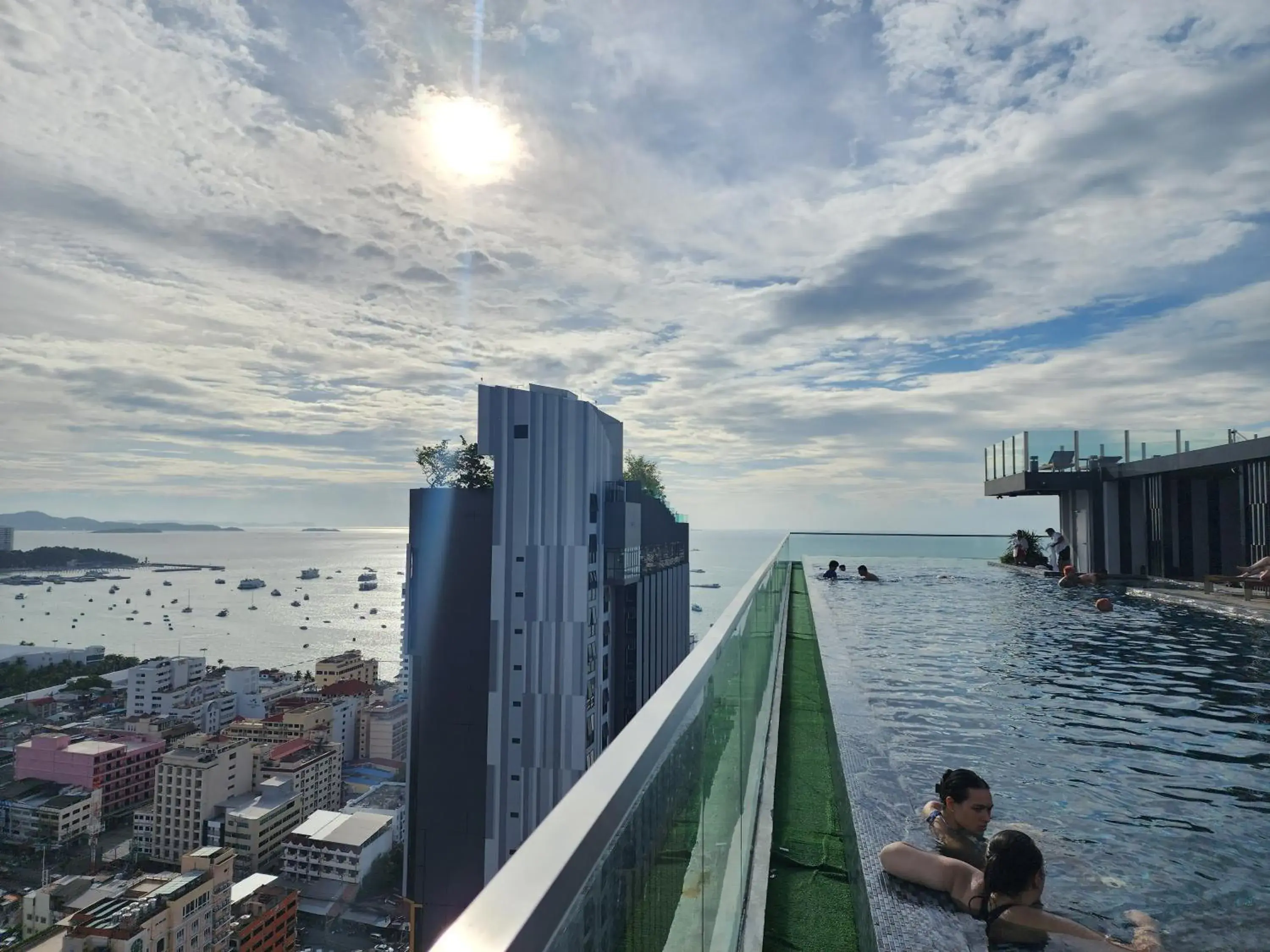 City view in THE BASE Central Pattaya City view in THE BASE Central Pattaya