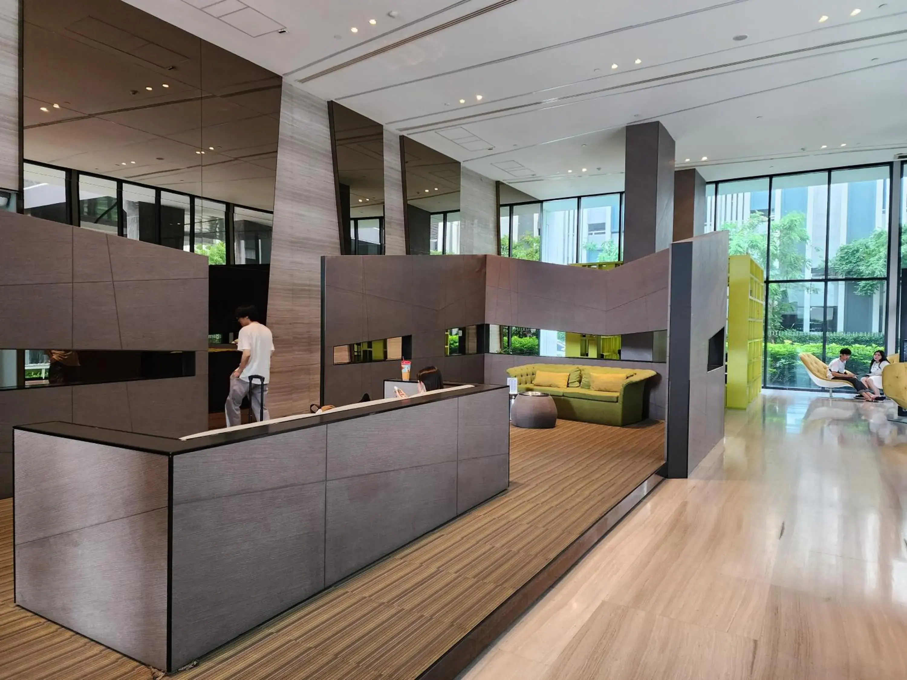 Lobby or reception in THE BASE Central Pattaya Lobby or reception in THE BASE Central Pattaya