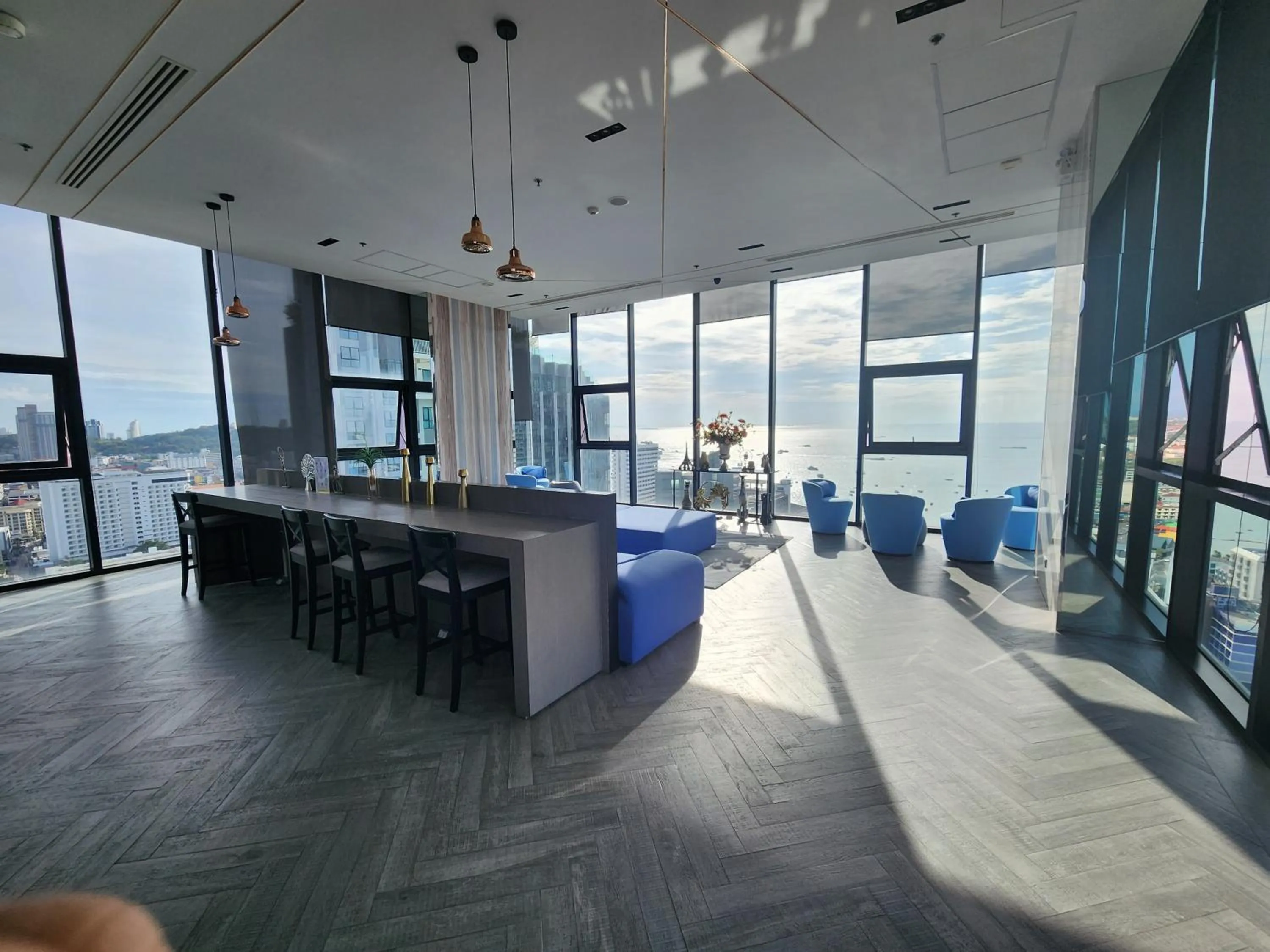 Seating area in THE BASE Central Pattaya