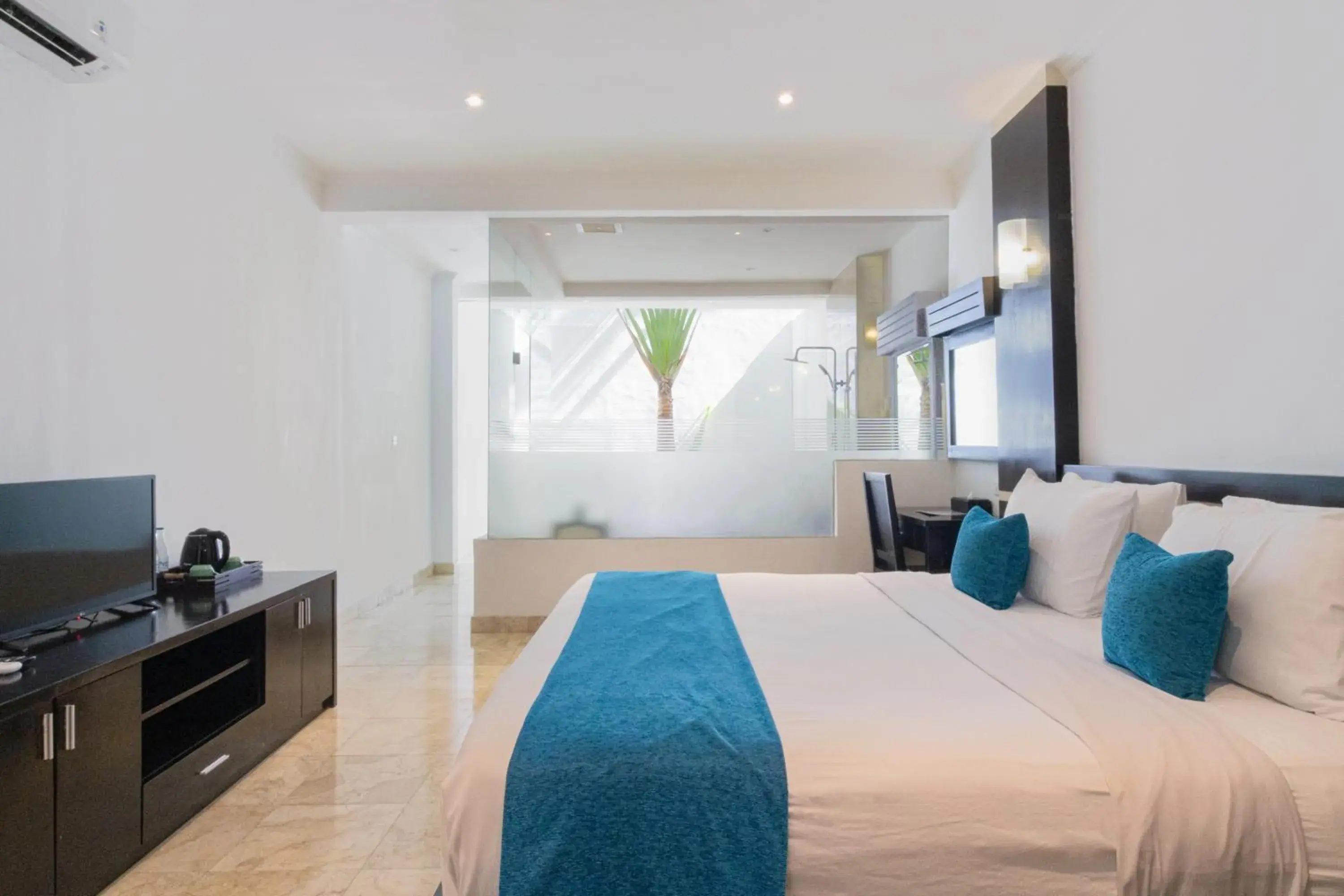 Bed in Blue Point Resort and Spa Bed in Blue Point Resort and Spa