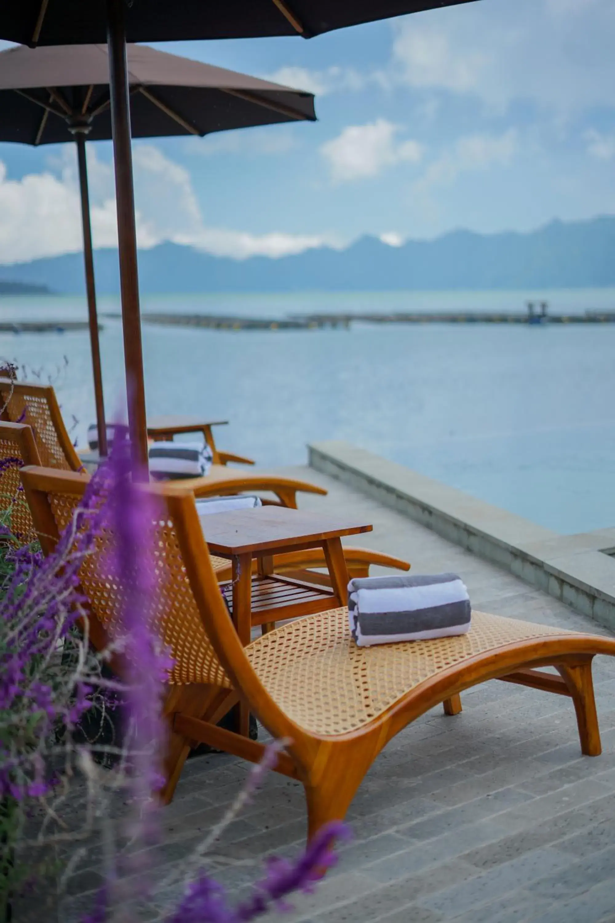 sunbed in Agua Hotel sunbed in Agua Hotel