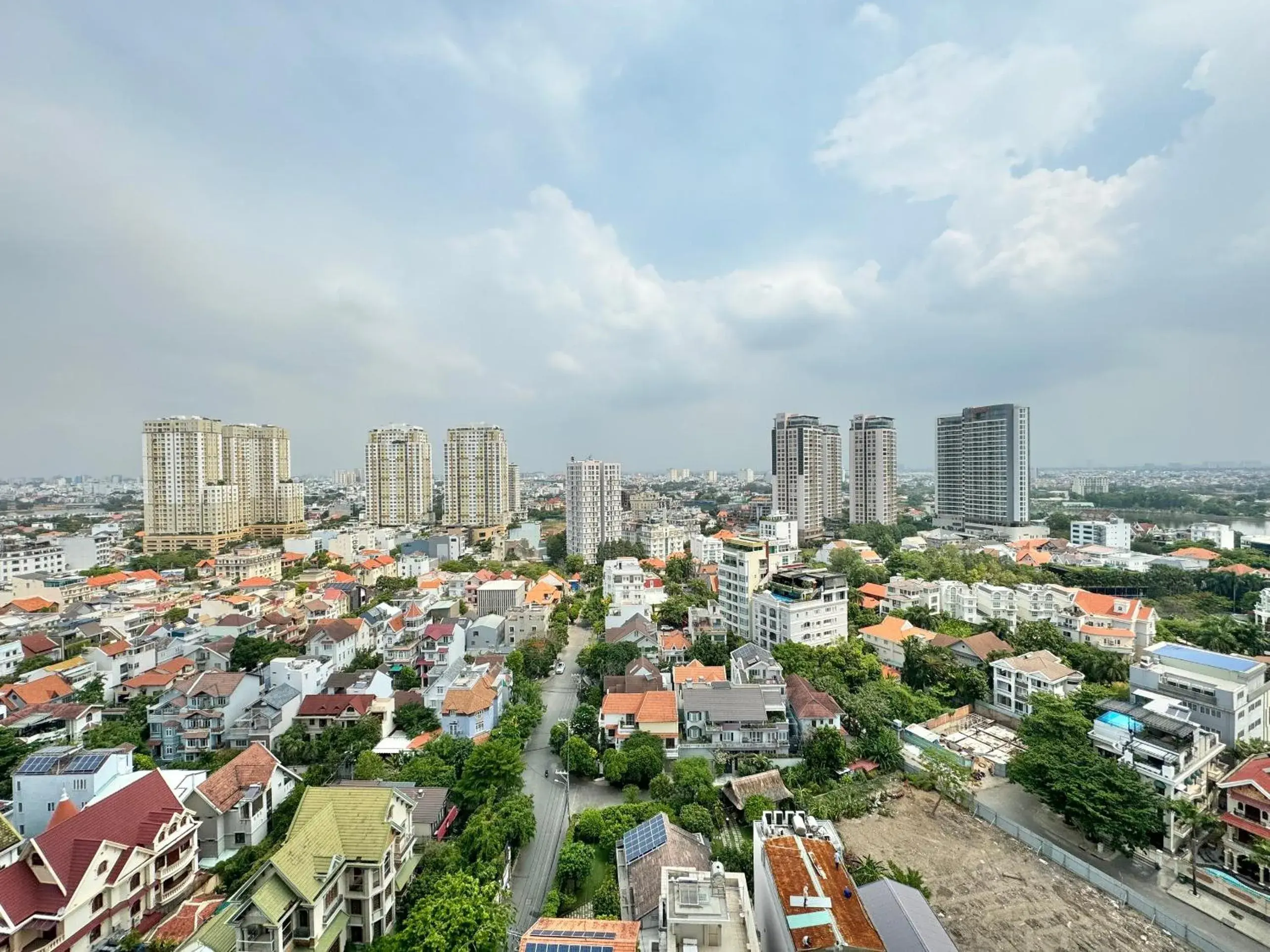 City view in Homie's Dedge Thao Dien Luxury Apartment City view in Homie's Dedge Thao Dien Luxury Apartment