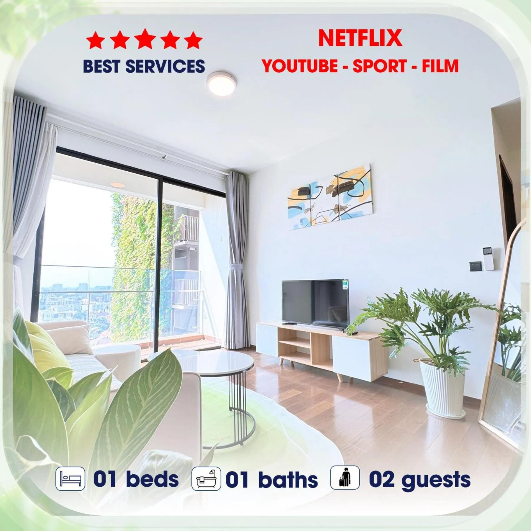 Homie's Dedge Thao Dien Luxury Apartment