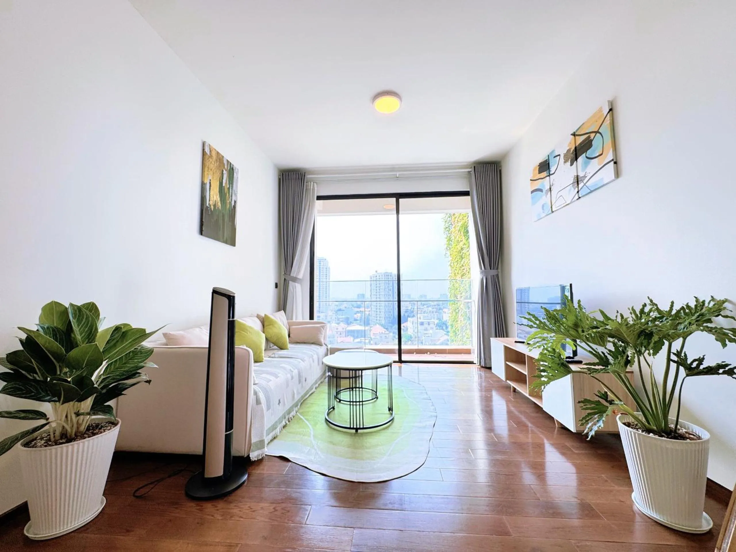 Living room in Homie's Dedge Thao Dien Luxury Apartment