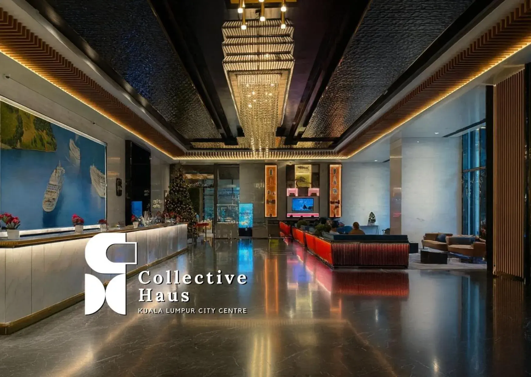 Lobby or reception in The Platinum 2 Kuala Lumpur By Collective Haus Lobby or reception in The Platinum 2 Kuala Lumpur By Collective Haus