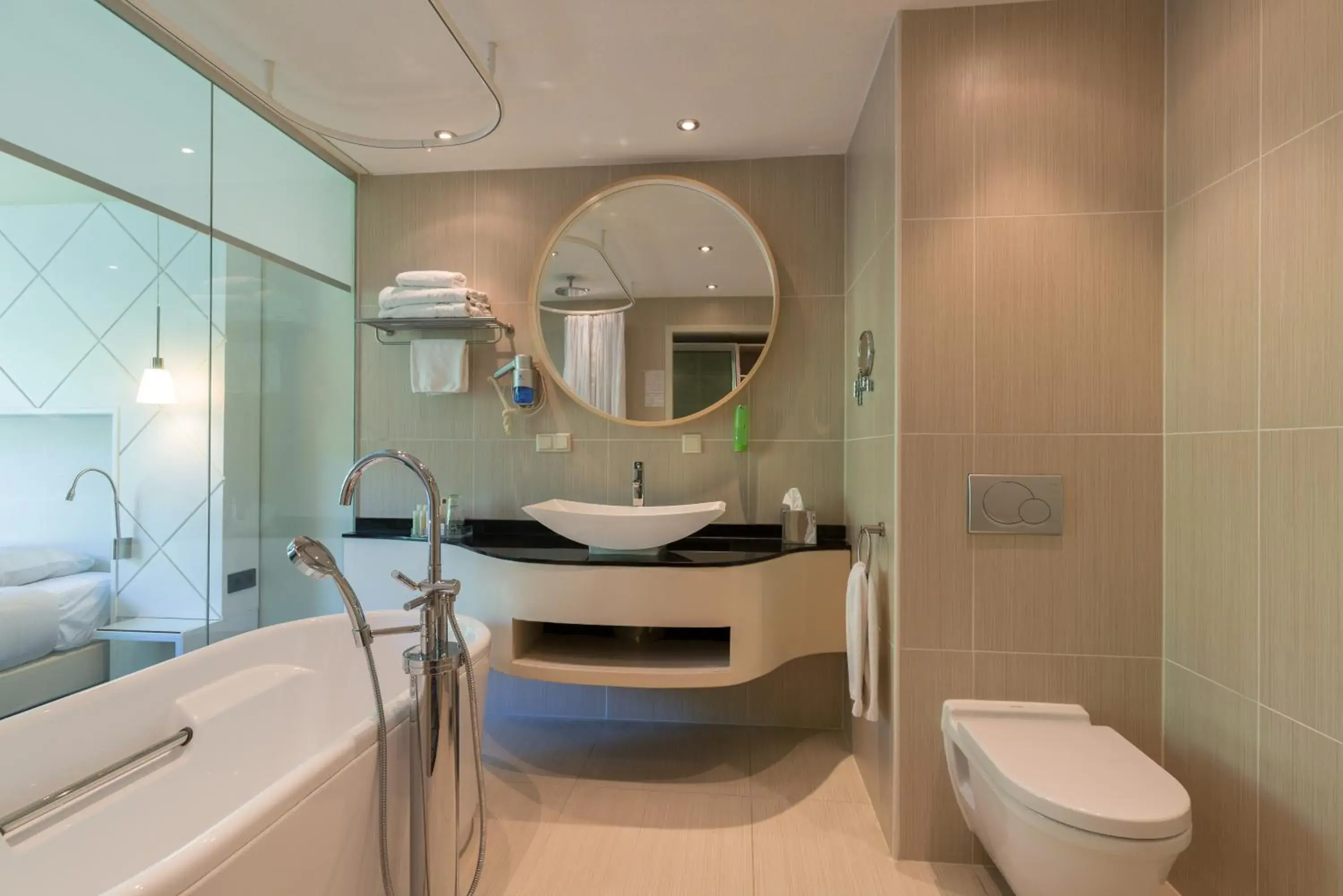 Bathroom in Fletcher Hotel-Restaurant Jagershorst-Eindhoven Bathroom in Fletcher Hotel-Restaurant Jagershorst-Eindhoven