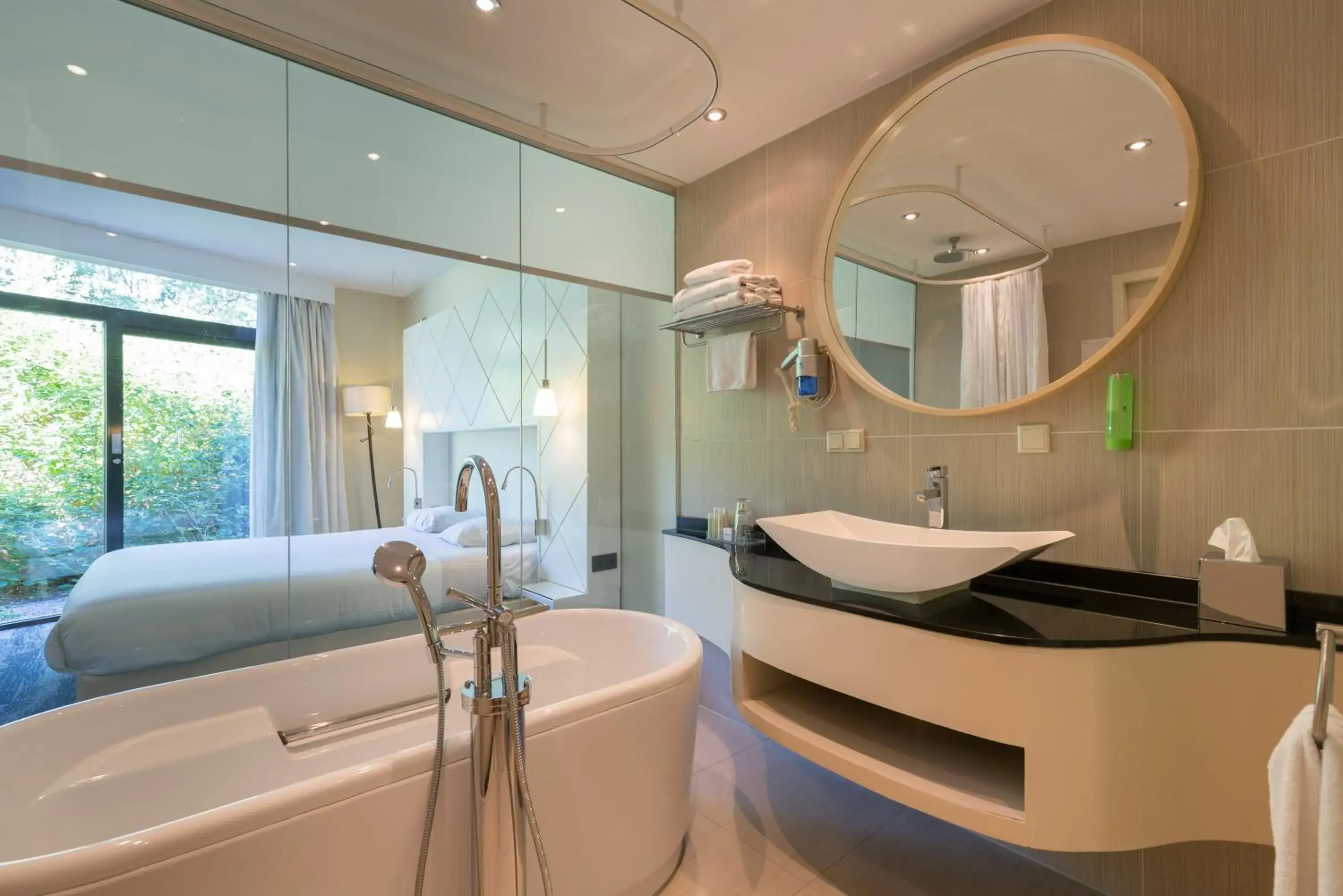 Bathroom in Fletcher Hotel-Restaurant Jagershorst-Eindhoven Bathroom in Fletcher Hotel-Restaurant Jagershorst-Eindhoven