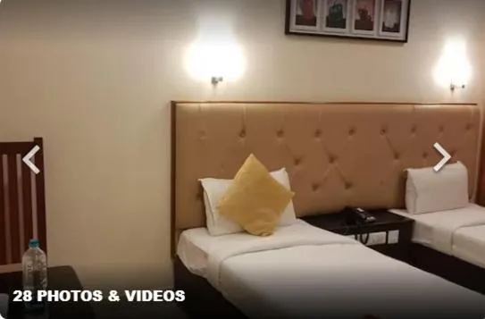 Bed in HOTEL SAHANA CASTLE