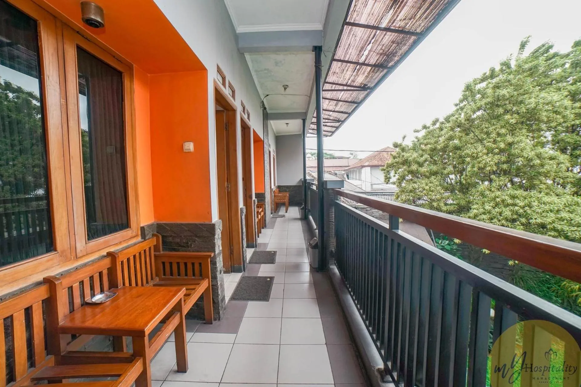 Balcony/Terrace in Hotel Patradisa by My Hospitality