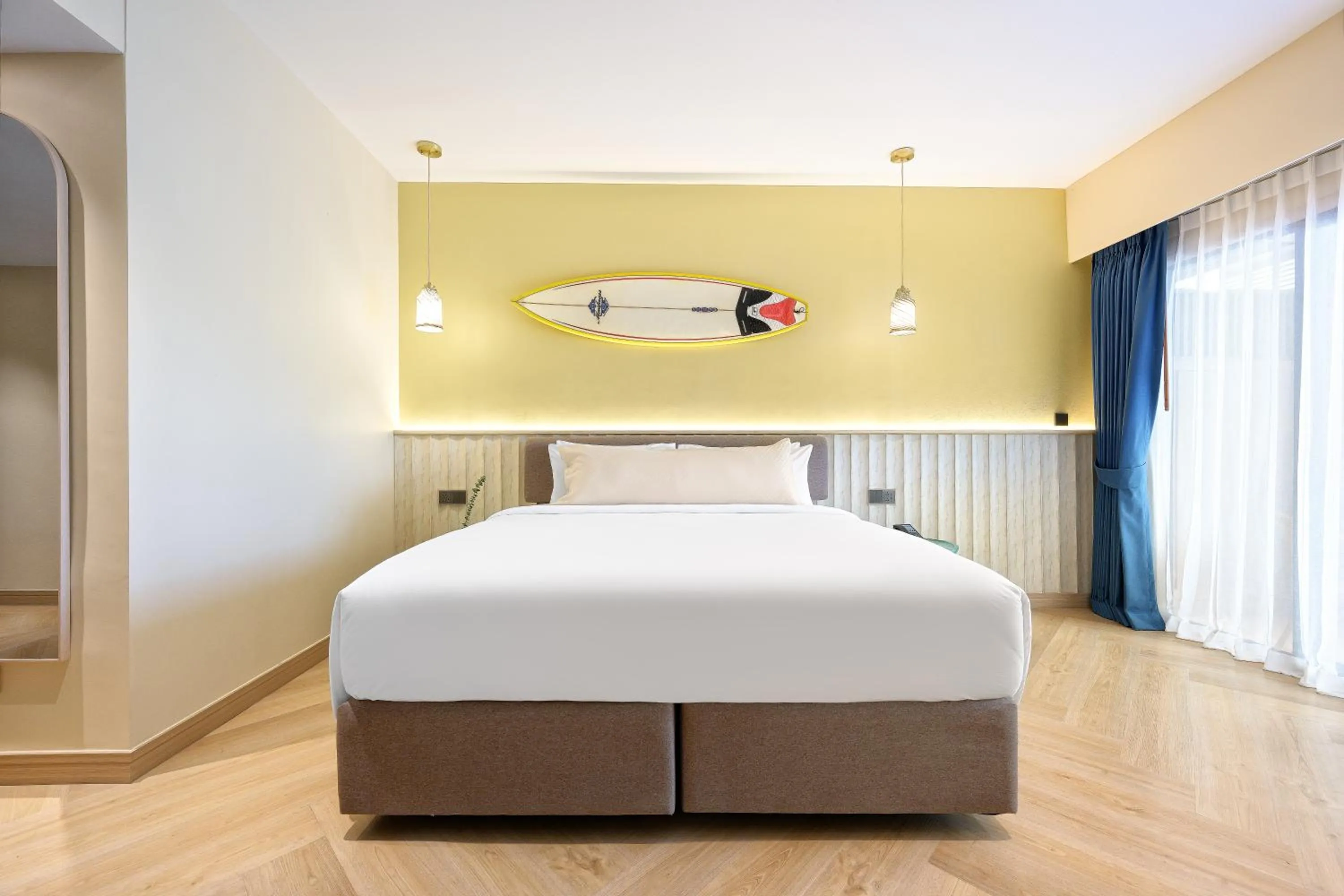 Bed in Centara Life Lamai Resort Samui