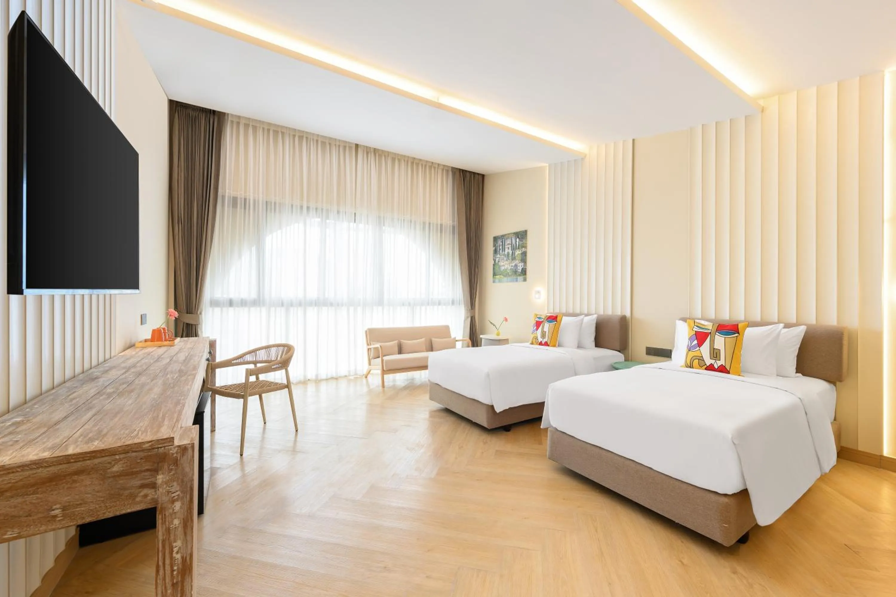 Bedroom, Bed in Centara Life Lamai Resort Samui