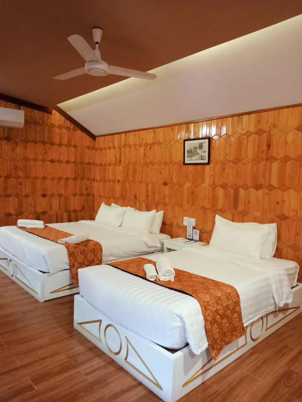 Bed in Nov Koh Kong Resort