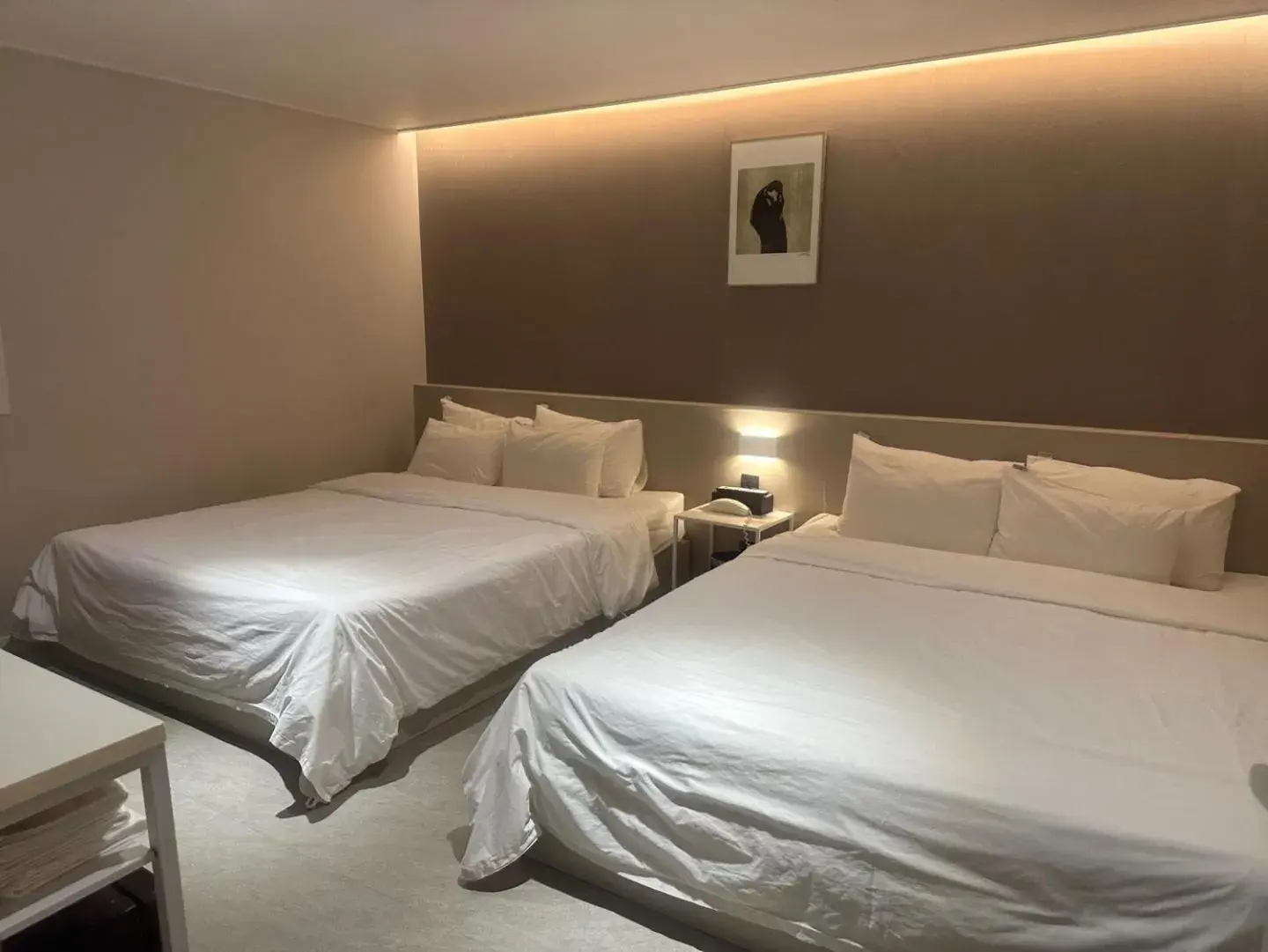 Bed in Hotel Yam Bed in Hotel Yam