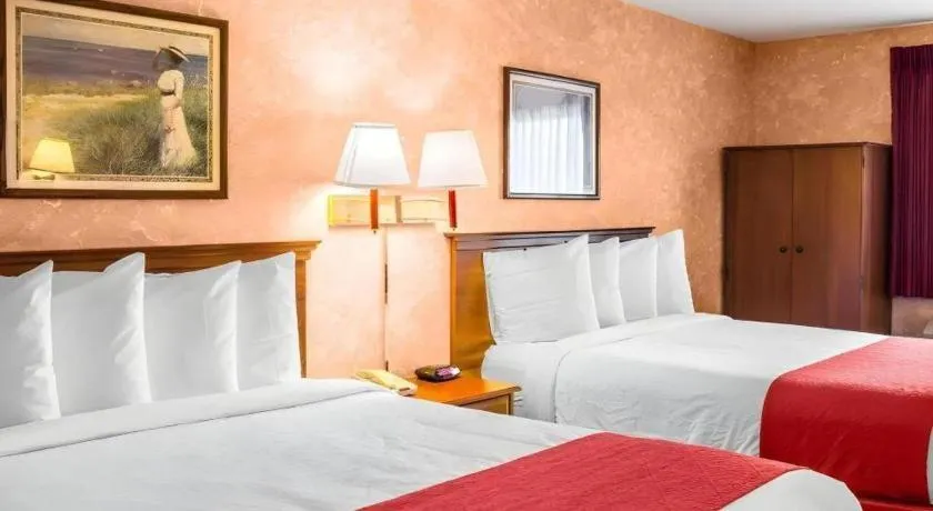 Bed in Econo Lodge Longmont East